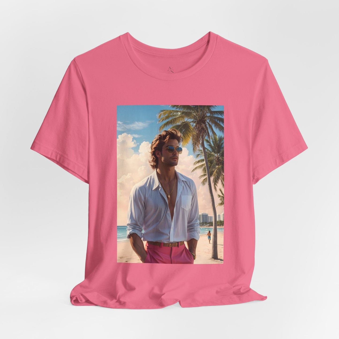 Walking On The Beach Jersey Short Sleeve Tee