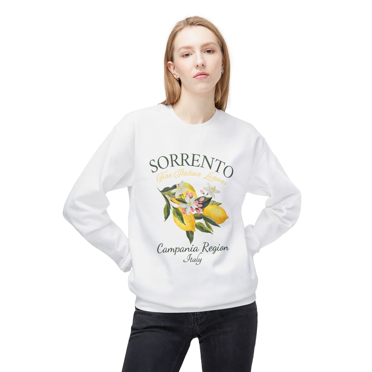 Sorrento Lemons Italy Graphic Sweatshirt