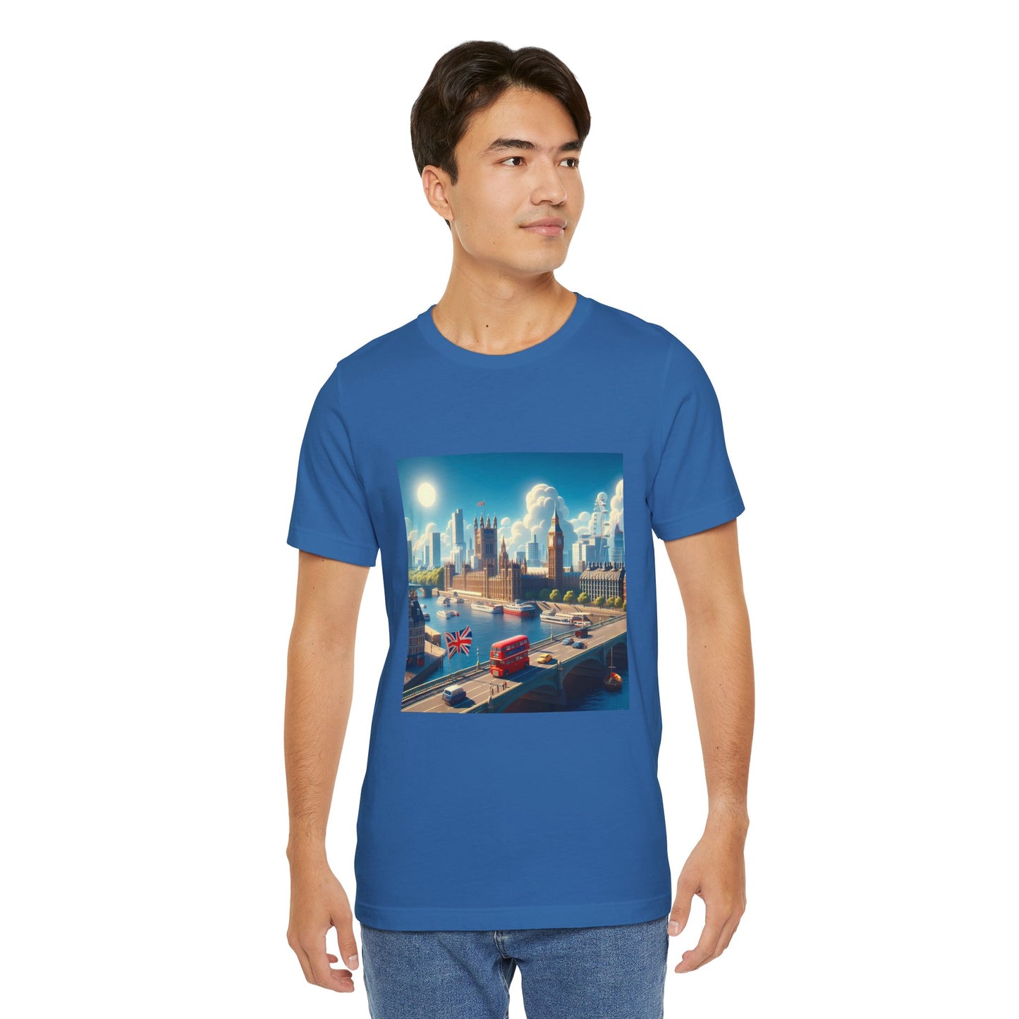 London Disney Pixar Style Jersey Short Sleeve Tee