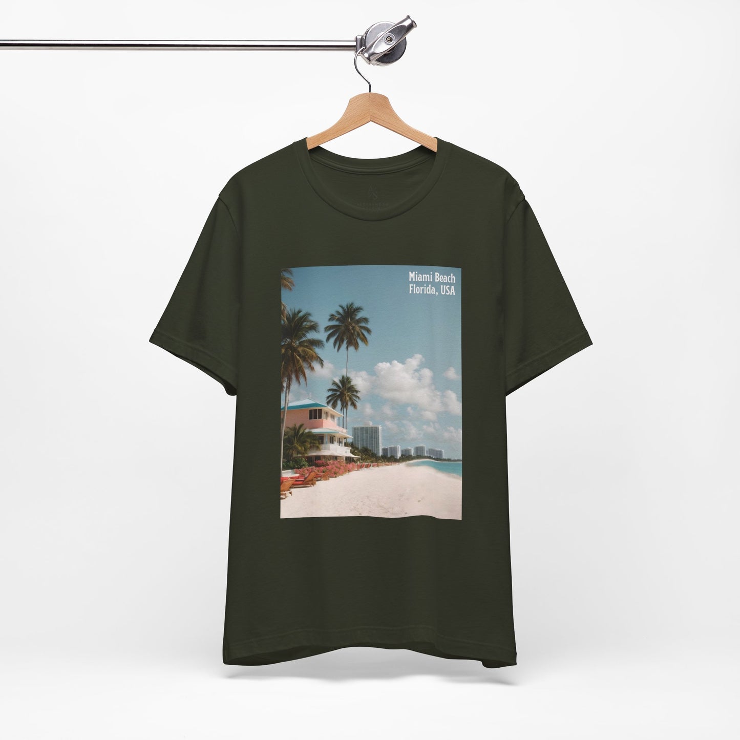 Miami Beach Jersey Short Sleeve Tee