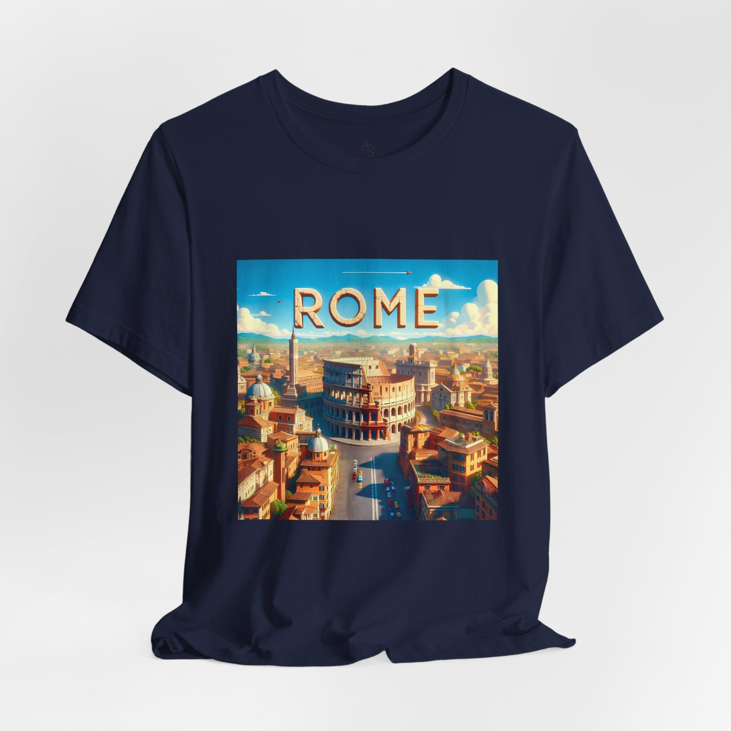 Rome Disney Pixar Style Jersey Short Sleeve Tee