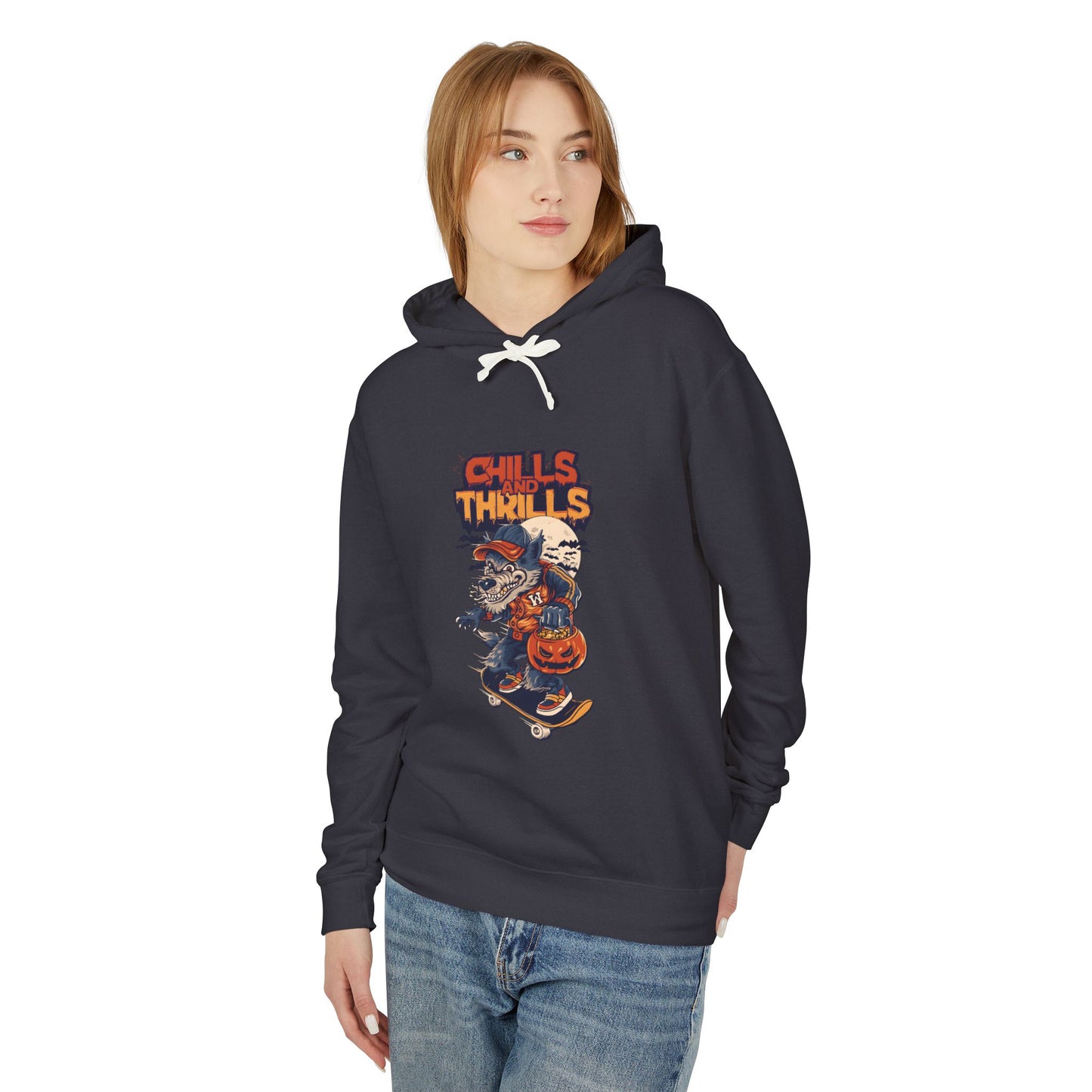 Chills And Thrills Lightweight Hooded Sweatshirt