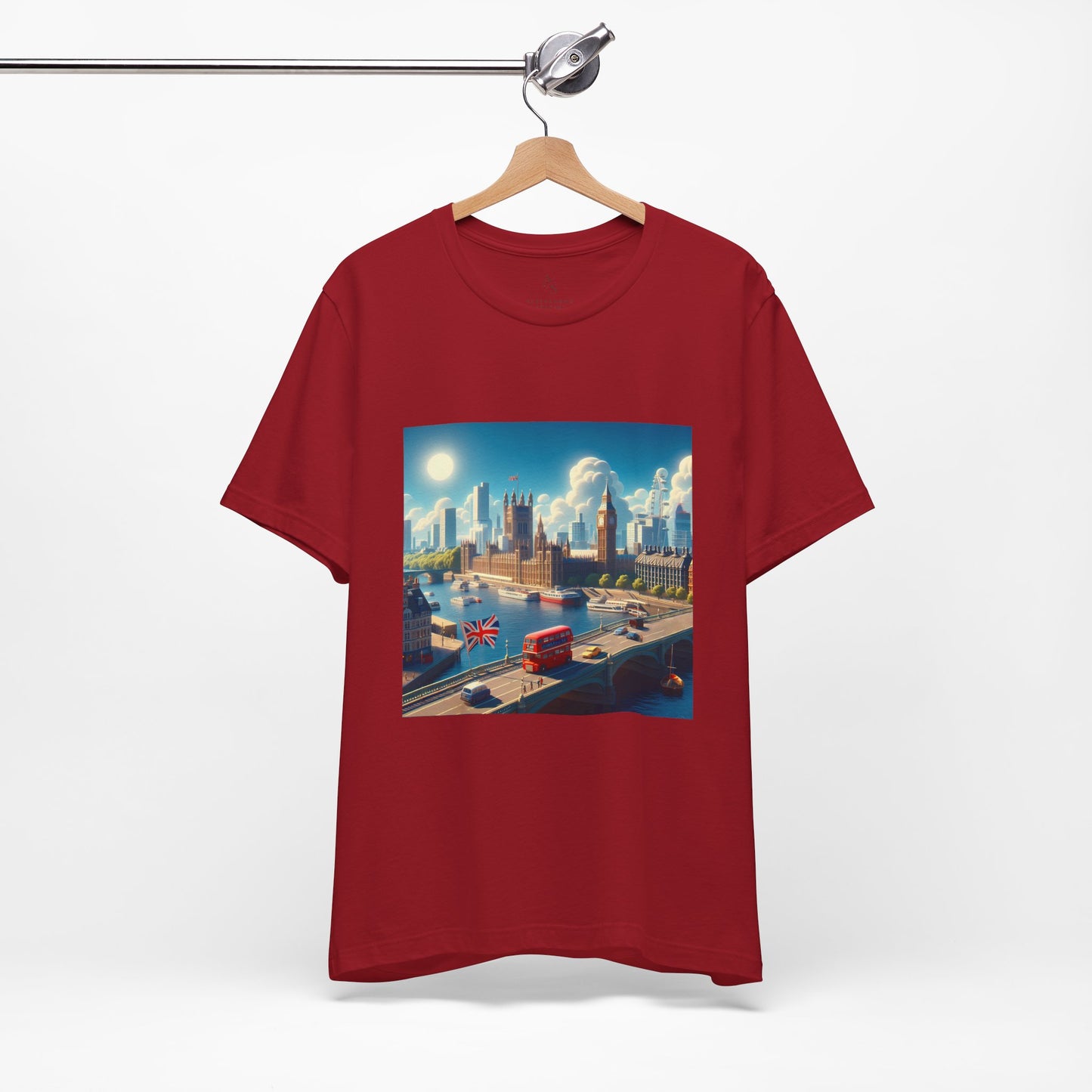 London Disney Pixar Style Jersey Short Sleeve Tee