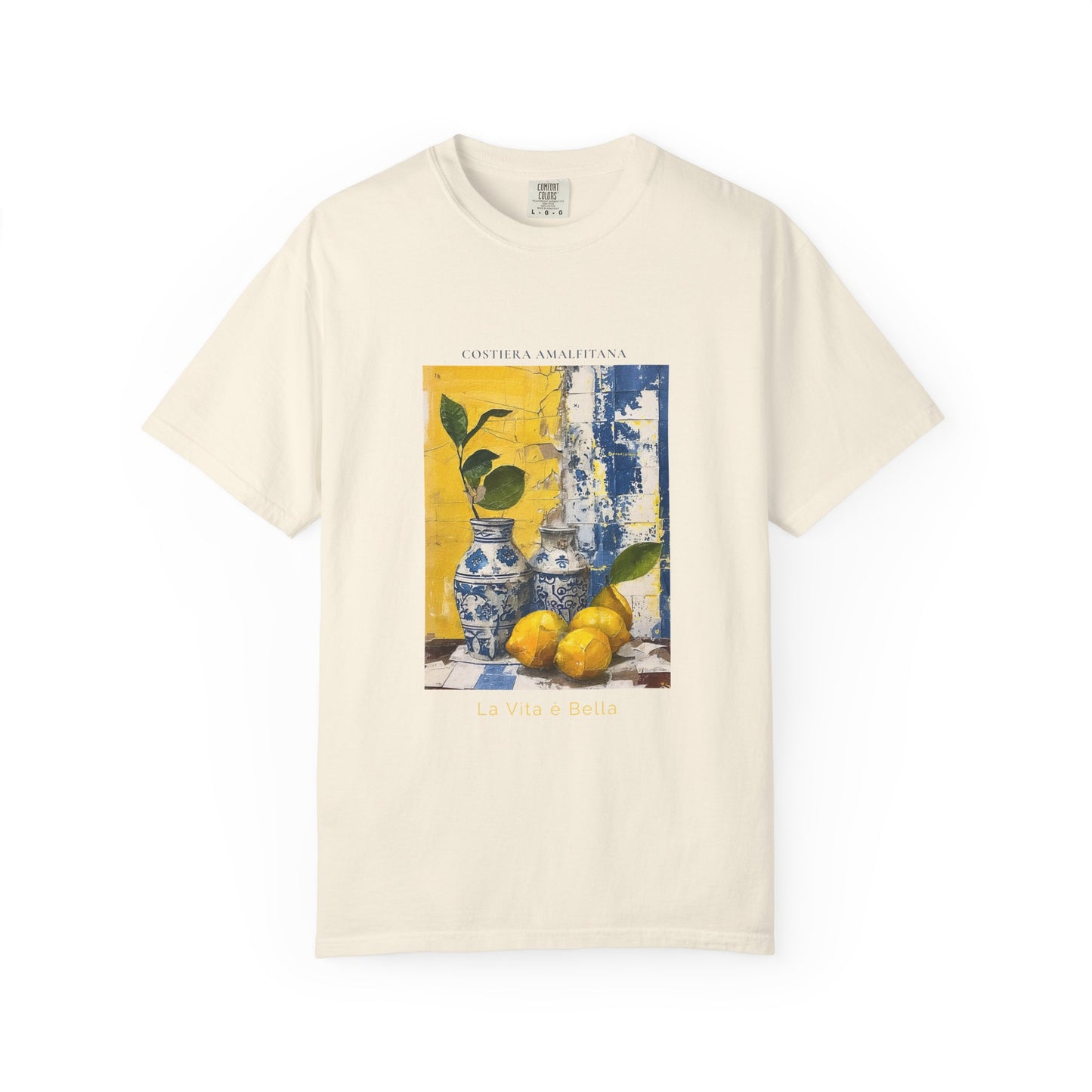 Amalfi Lemon La Vita È Bella Graphic T-Shirt