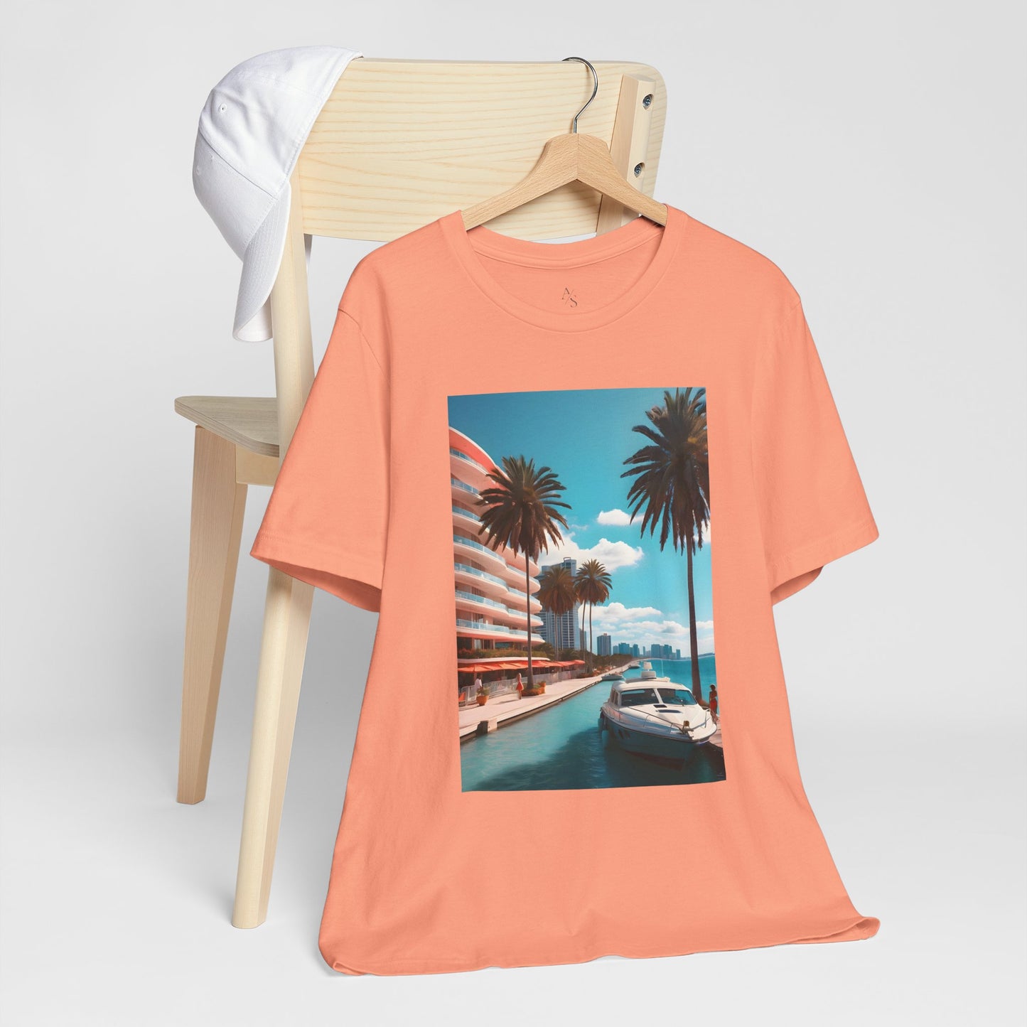 Marina Beach Jersey Short Sleeve Tee