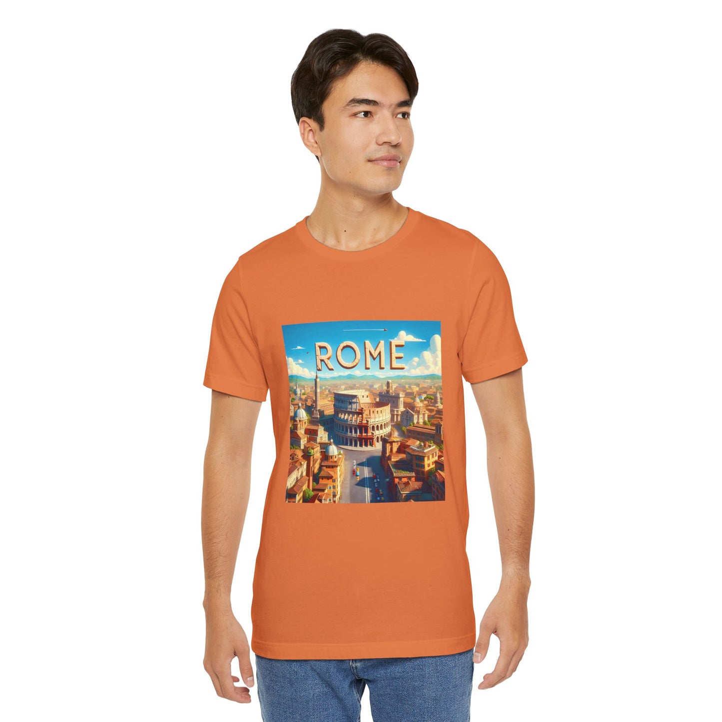 Rome Disney Pixar Style Jersey Short Sleeve Tee