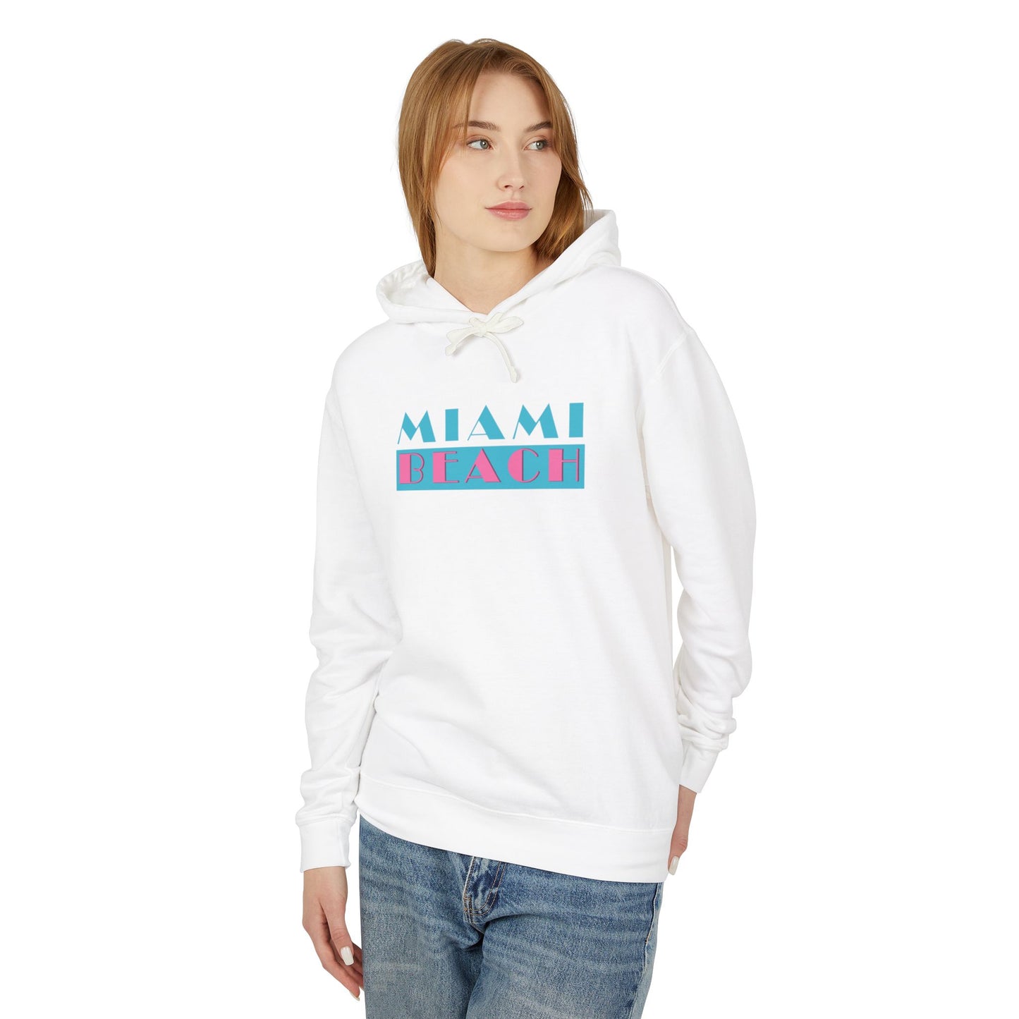 Miami Beach Retro Graphic Hoodie