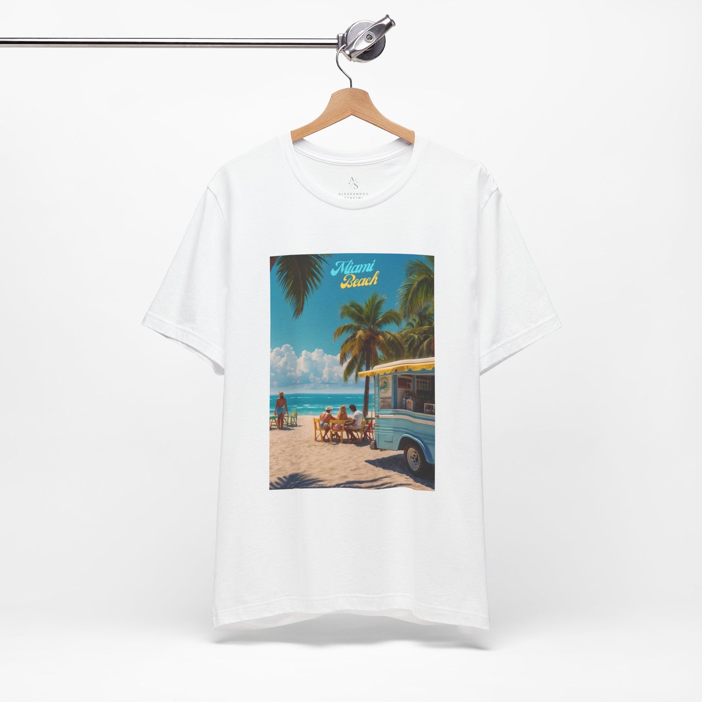 Miami Beach Retrosense Jersey Short Sleeve Tee