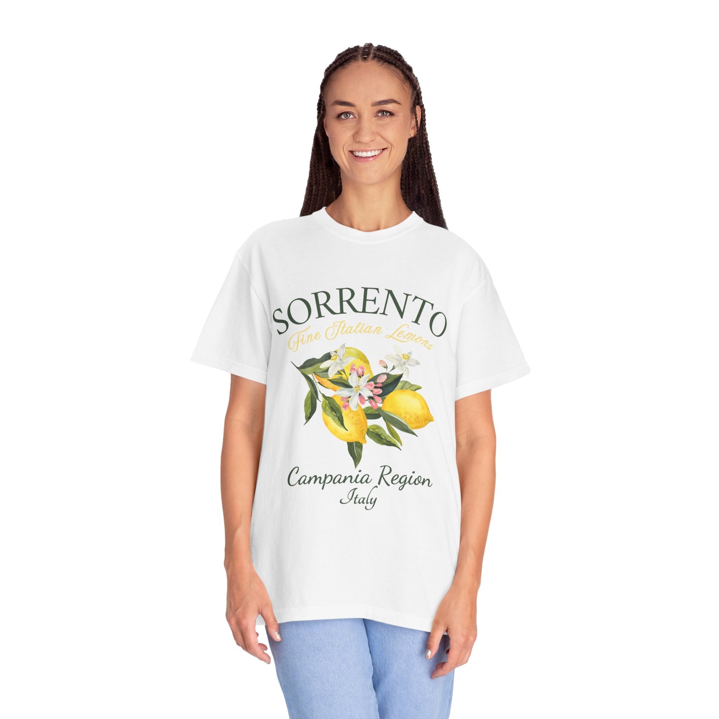 Sorrento Lemons Graphic T-Shirt - Italy Travel Tee