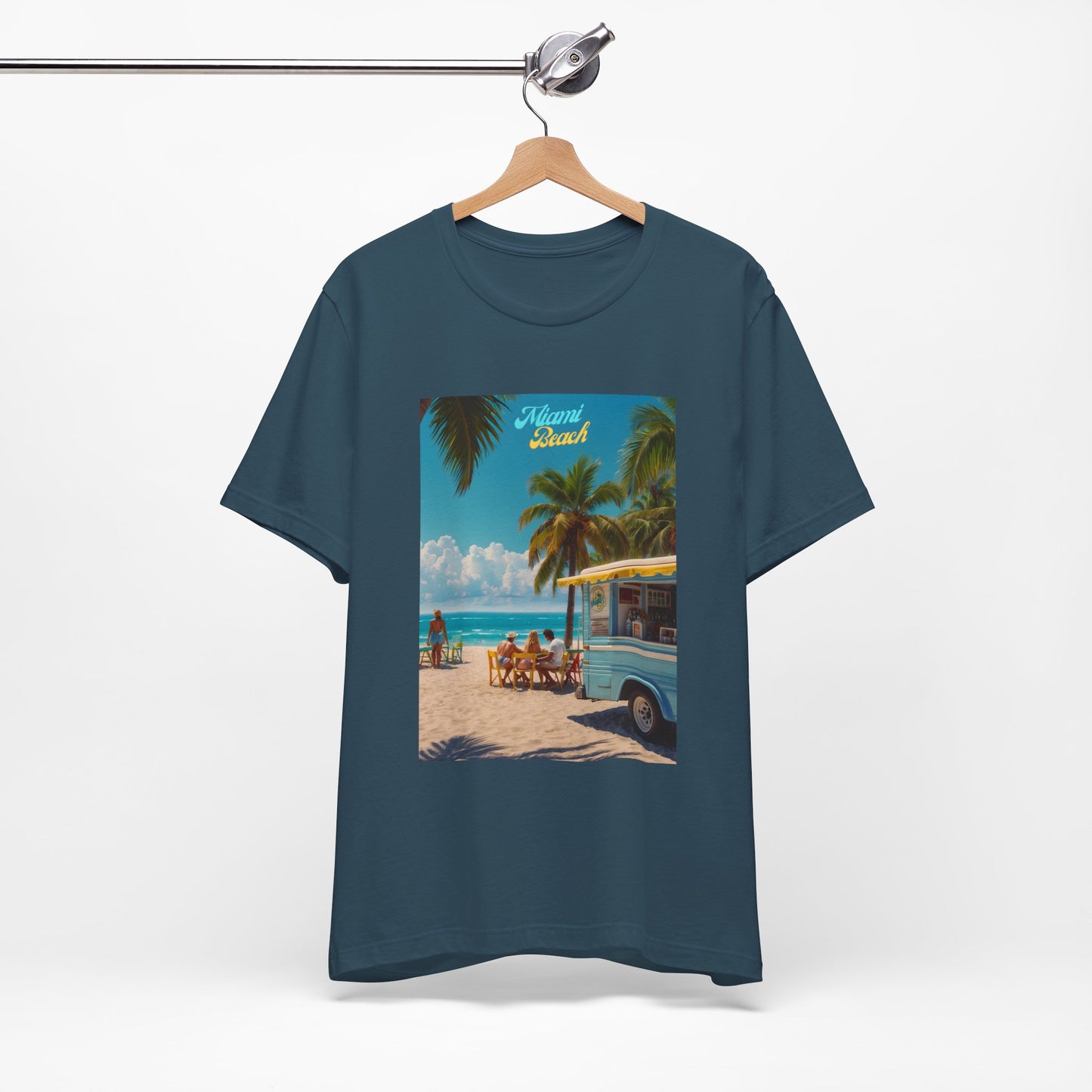 Miami Beach Retrosense Jersey Short Sleeve Tee