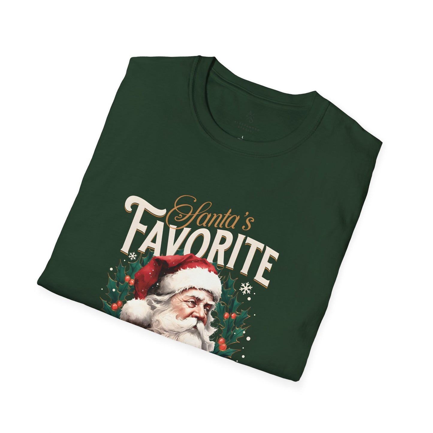 Santa's Favorite Softstyle T-Shirt