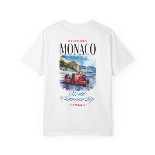 Monaco Grand Prix Formula 1 Retro Graphic T-Shirt