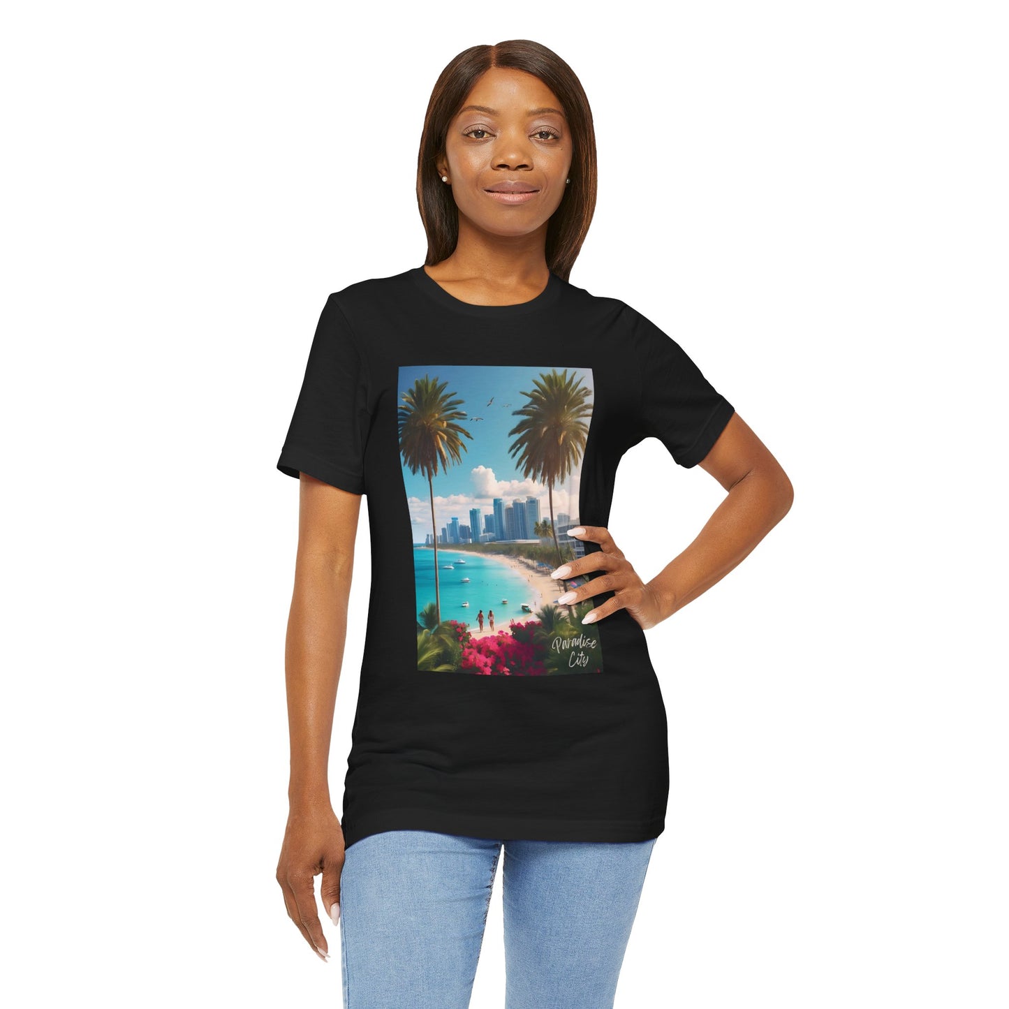 Paradise City Jersey Short Sleeve Tee