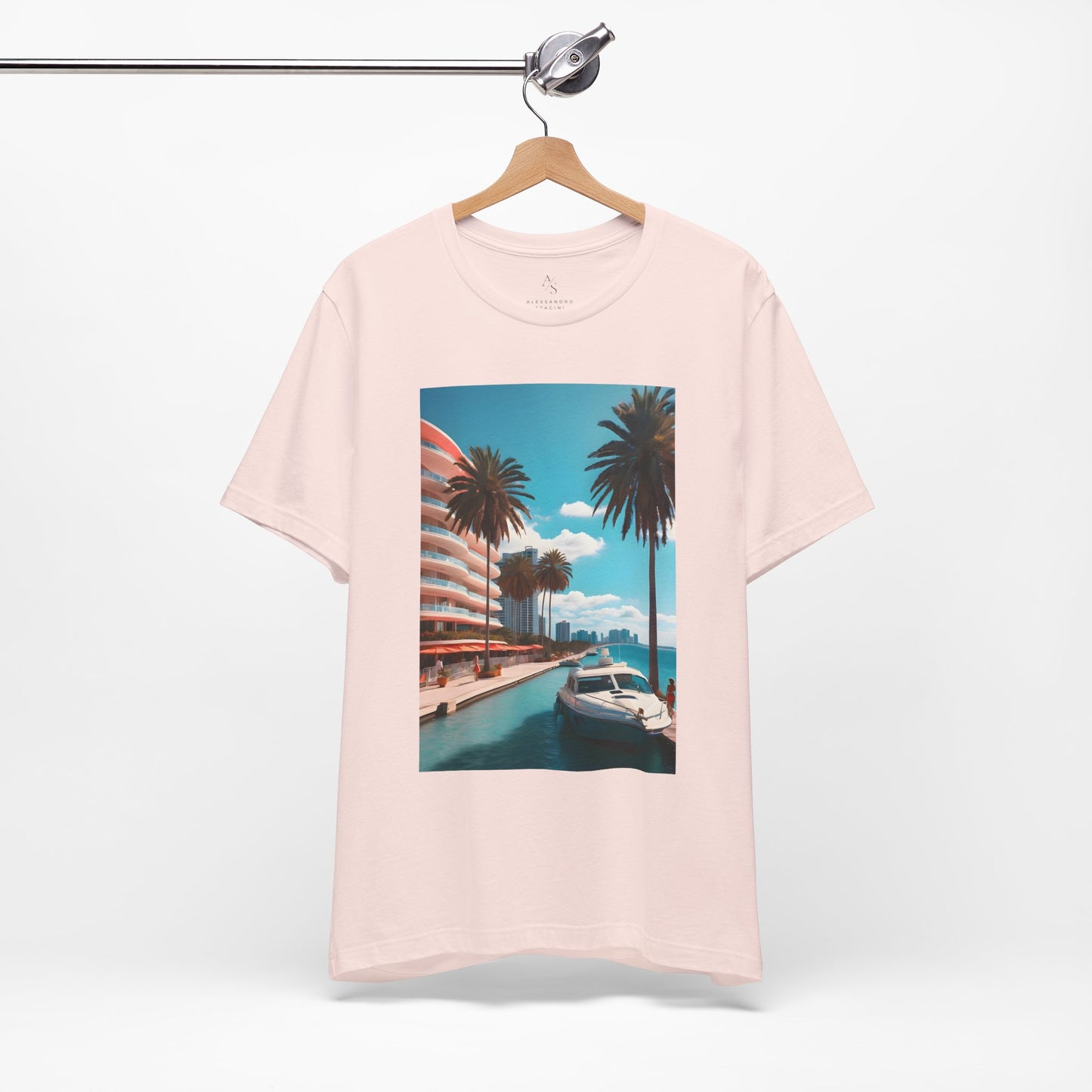 Marina Beach Jersey Short Sleeve Tee