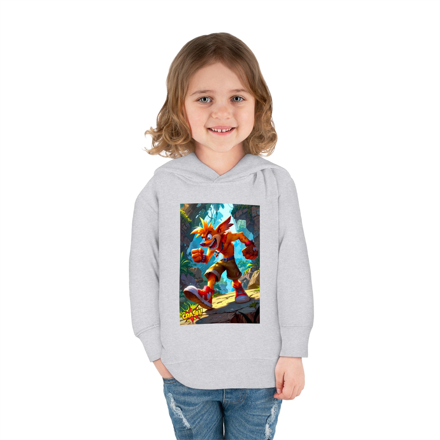 Crash Toddler Pullover Fleece Hoodie