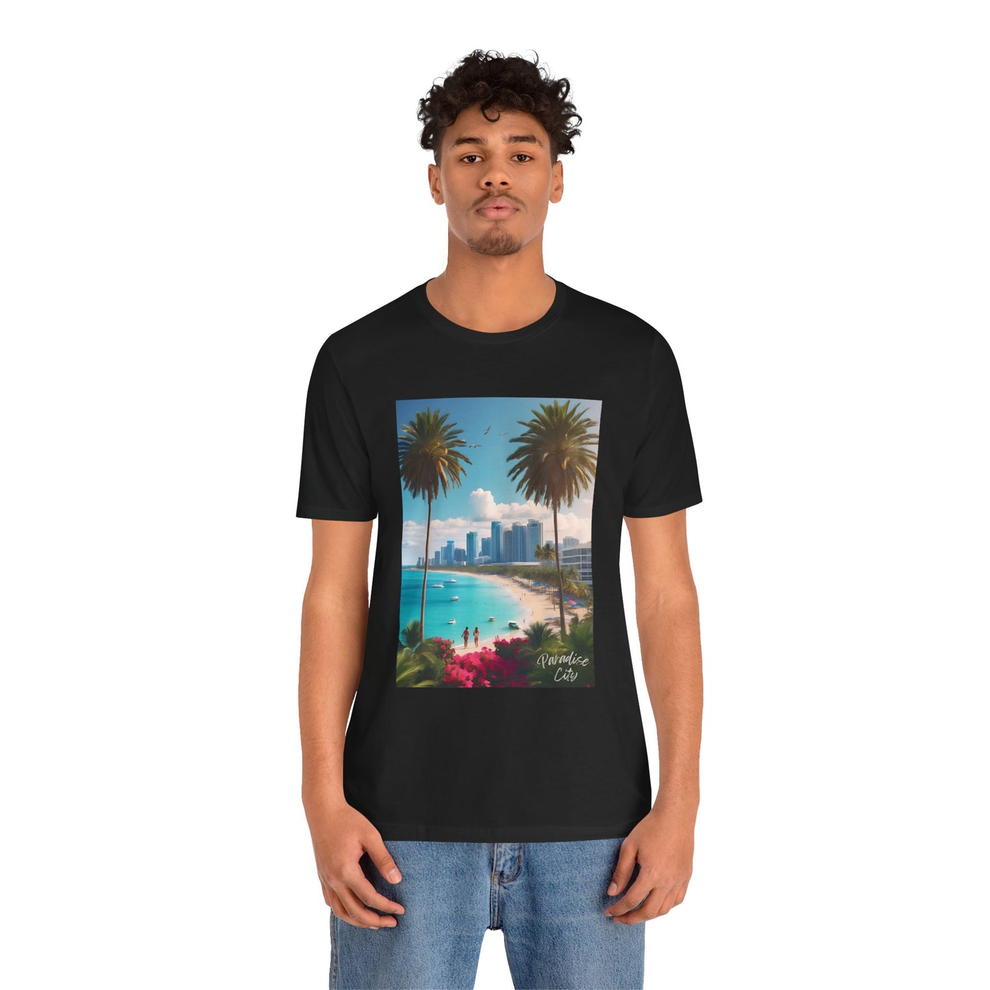 Paradise City Jersey Short Sleeve Tee