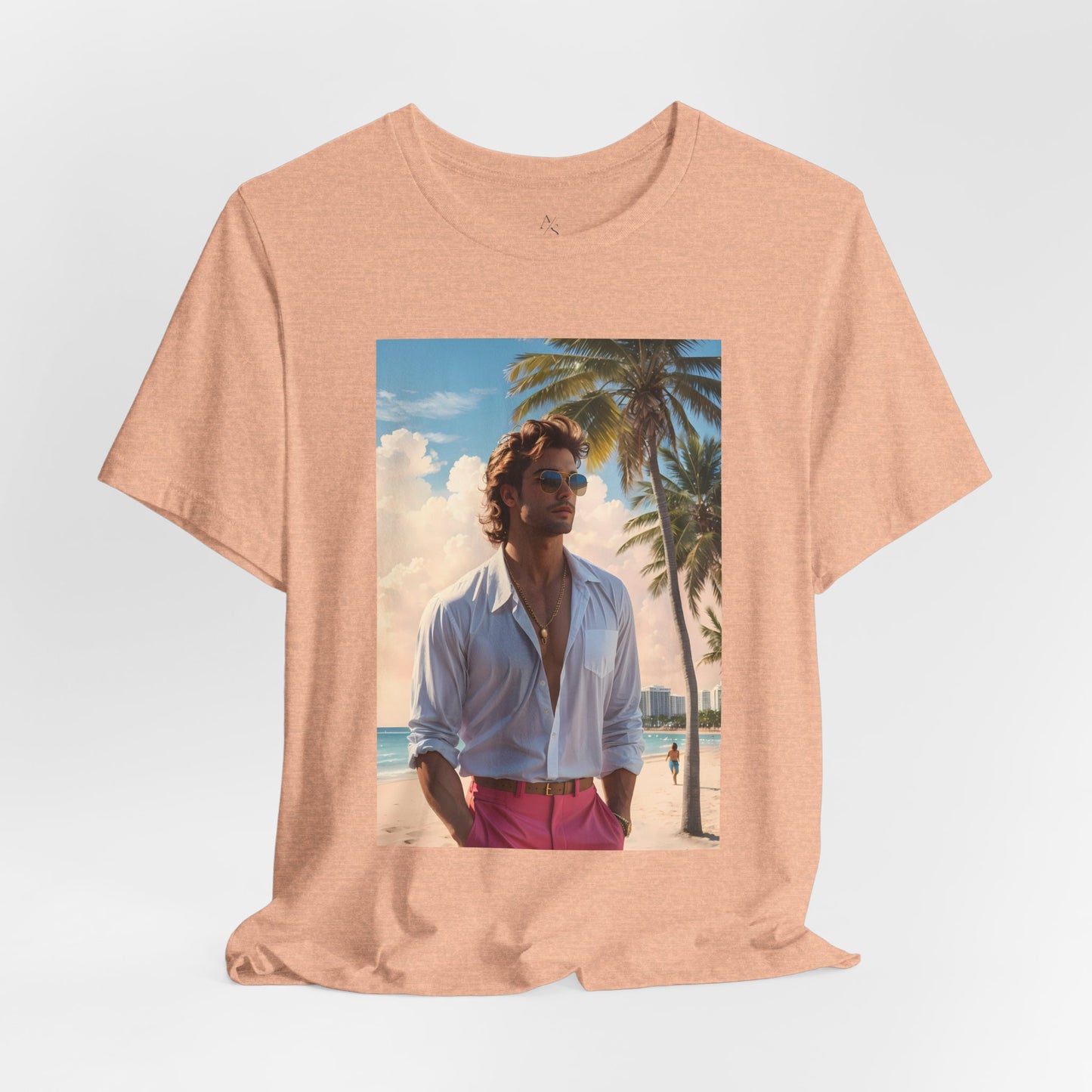 Walking On The Beach Jersey Short Sleeve Tee