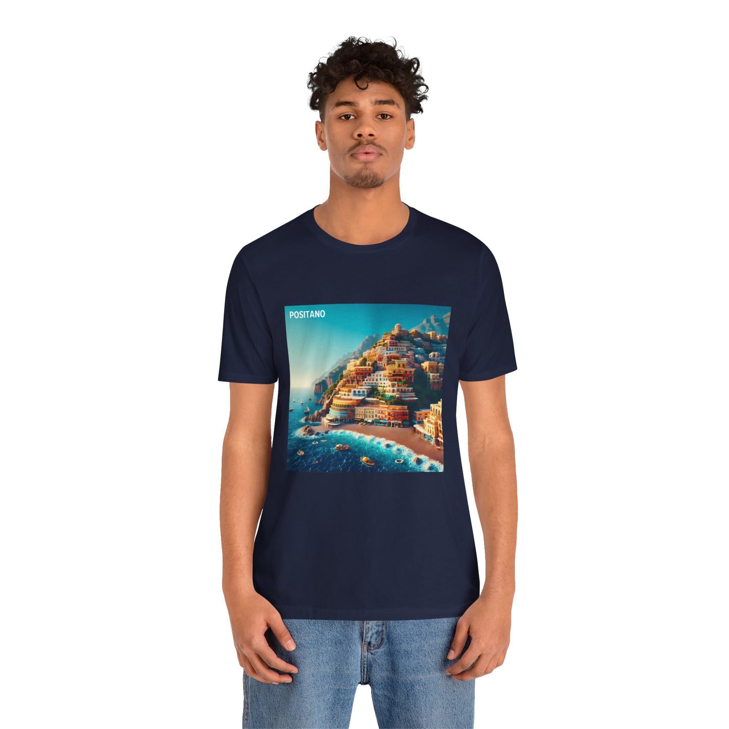 Positano Disney Pixar Style Jersey Short Sleeve Tee