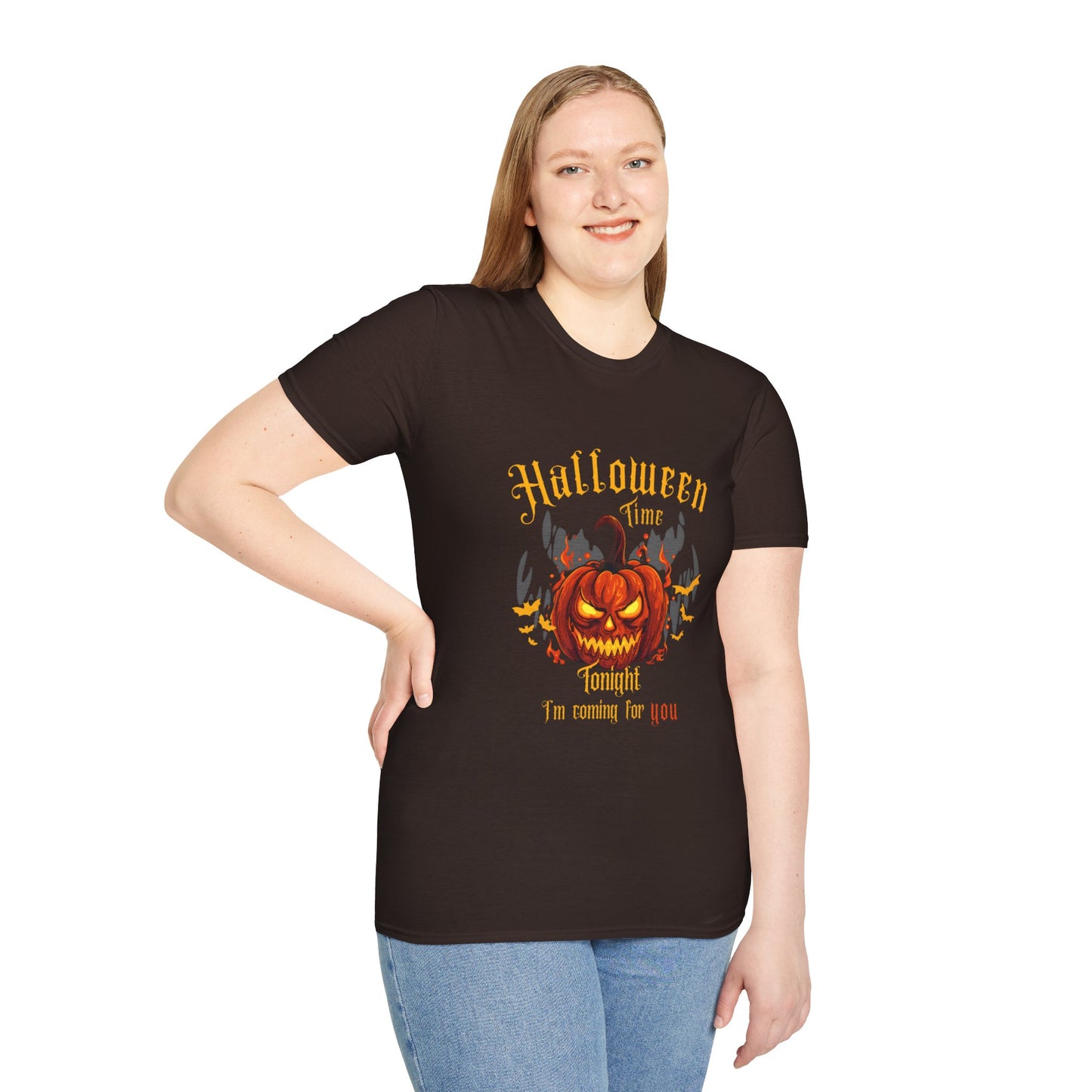 Scary Pumpkin Softstyle T-Shirt