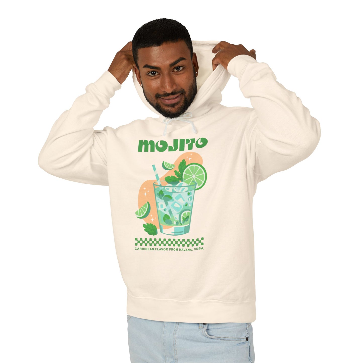 Mojito Cocktail Havana Cuba Graphic Hoodie