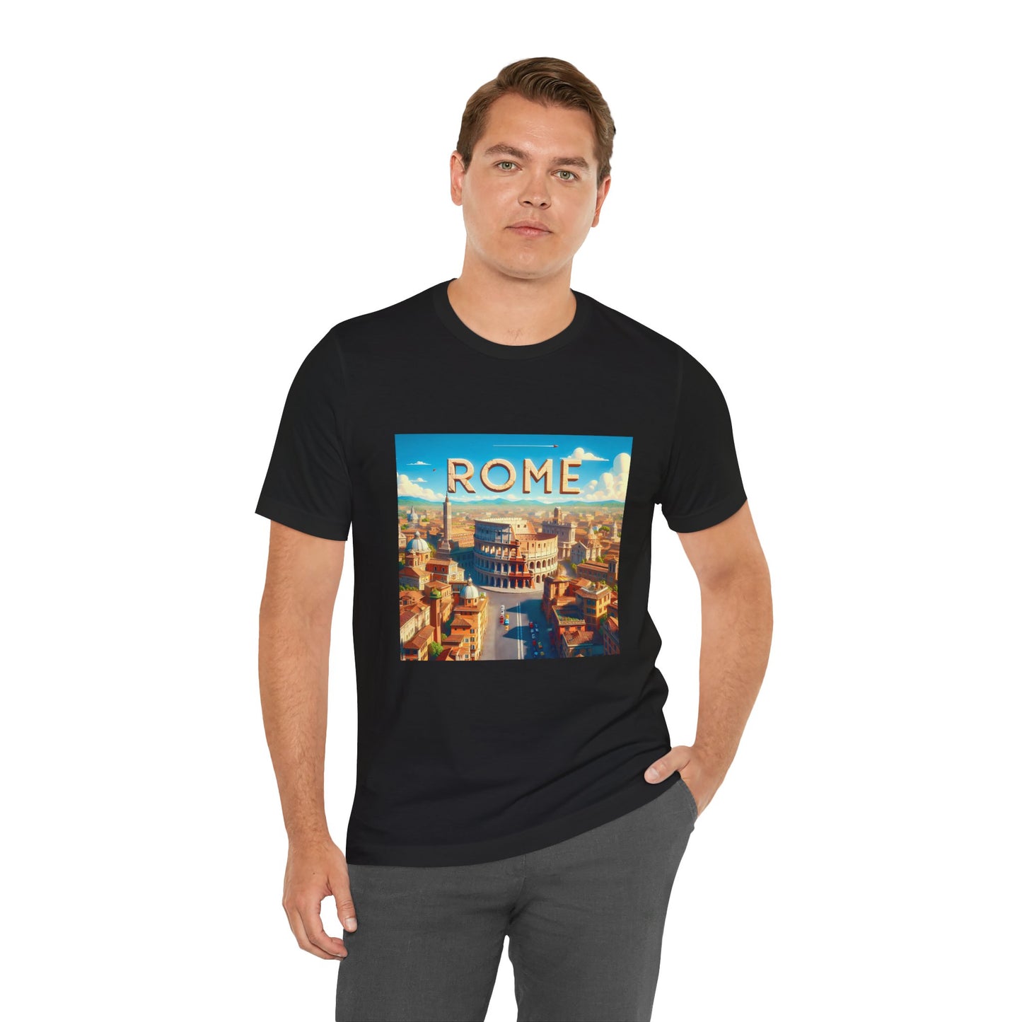 Rome Disney Pixar Style Jersey Short Sleeve Tee