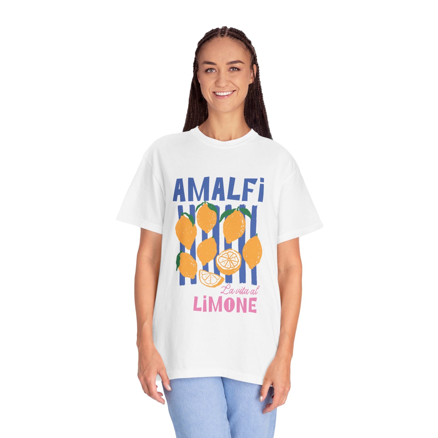 Amalfi Lemons Graphic T-Shirt - Italy Travel Tee