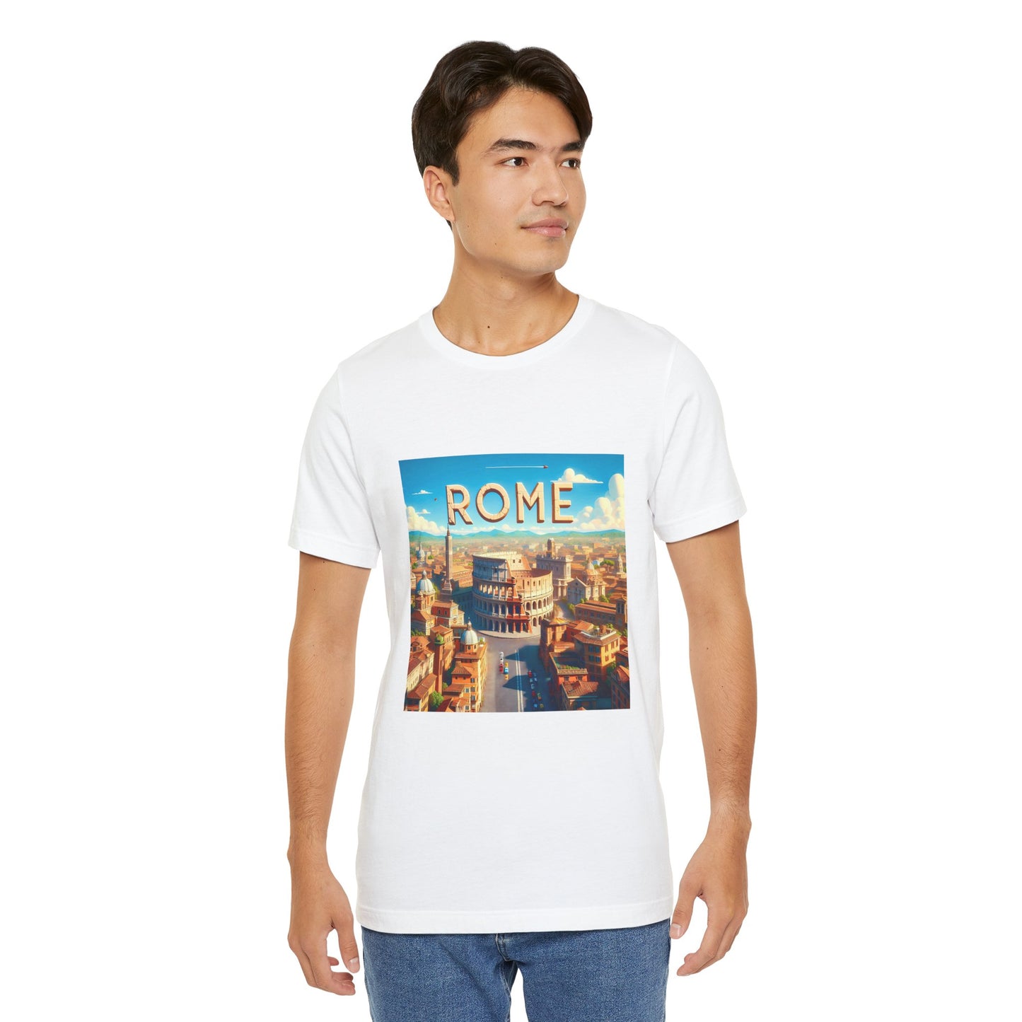 Rome Disney Pixar Style Jersey Short Sleeve Tee