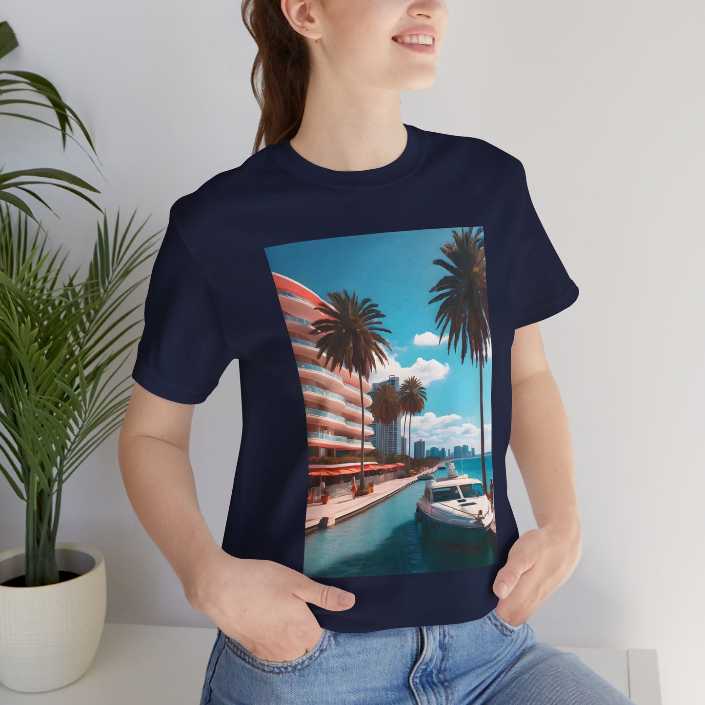 Marina Beach Jersey Short Sleeve Tee