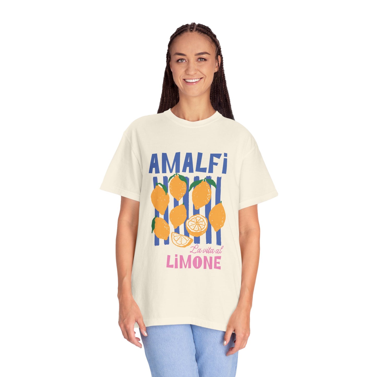 Amalfi Lemons Graphic T-Shirt - Italy Travel Tee