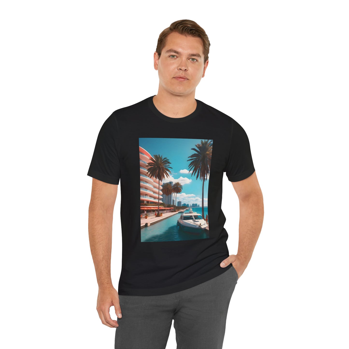 Marina Beach Jersey Short Sleeve Tee