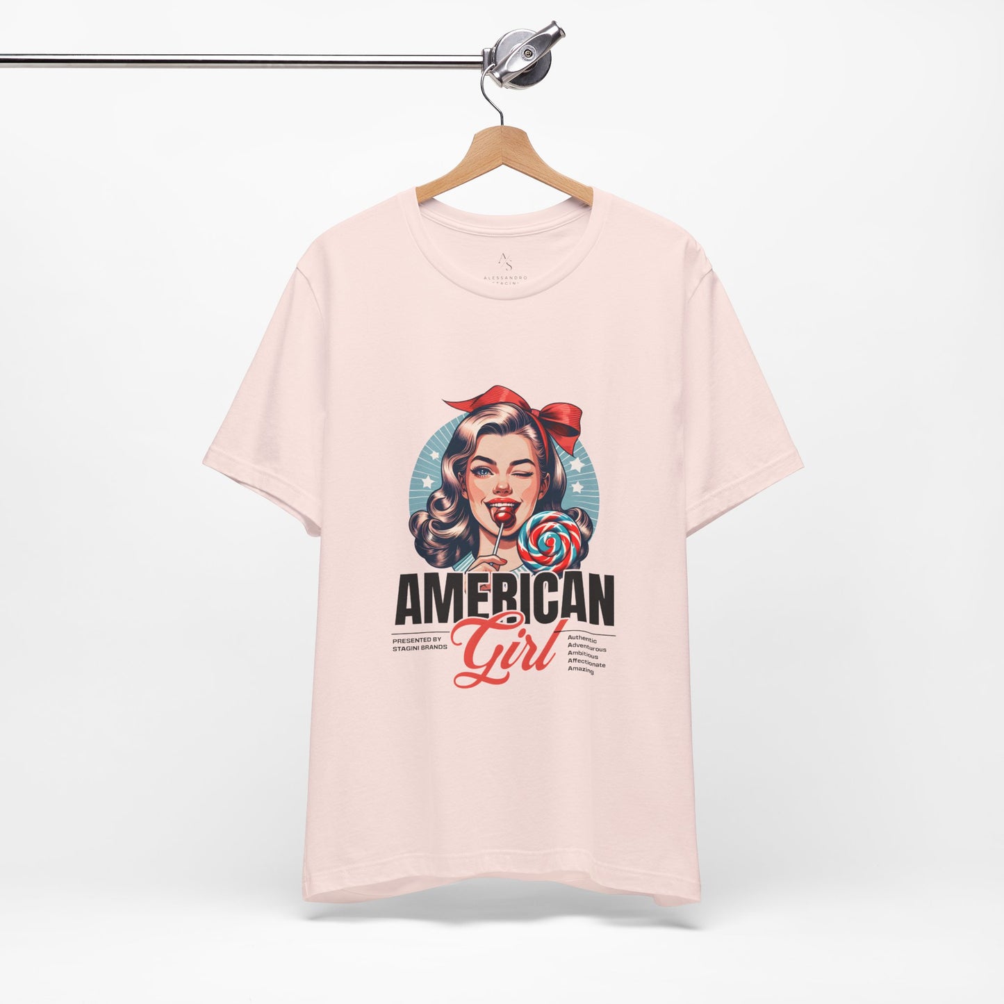 American Girl Jersey Short Sleeve Tee