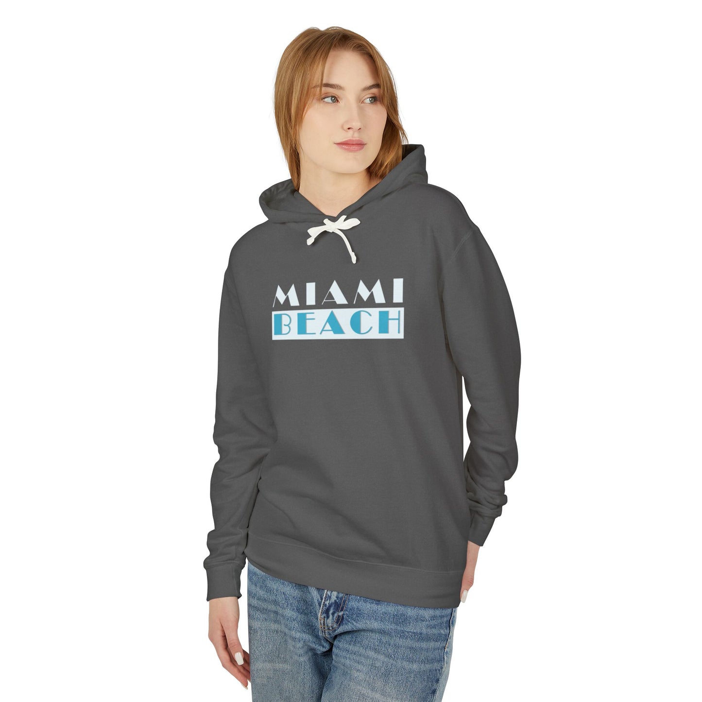 Miami Beach Retro Graphic Hoodie