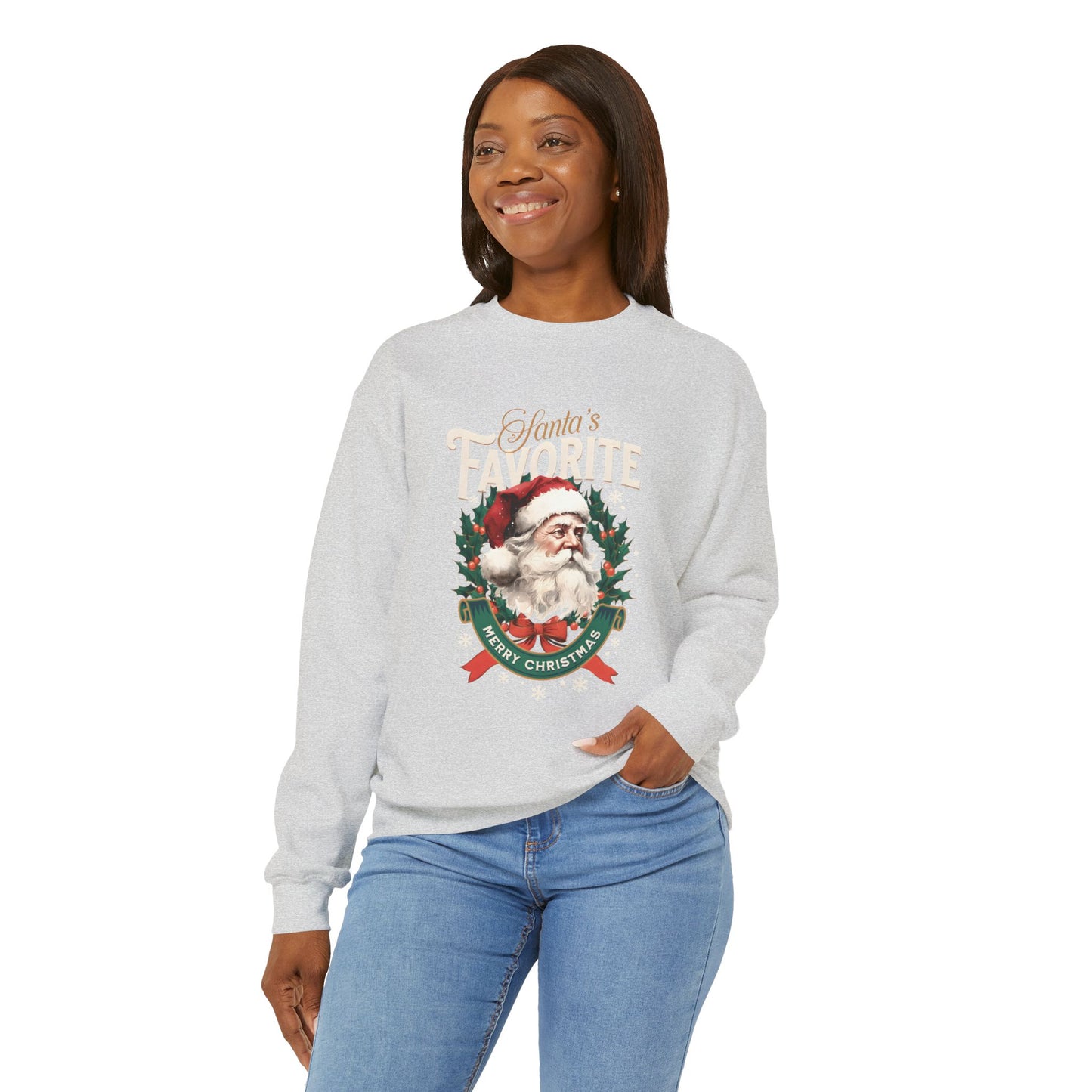 Santa's Favorite Softstyle Sweatshirt