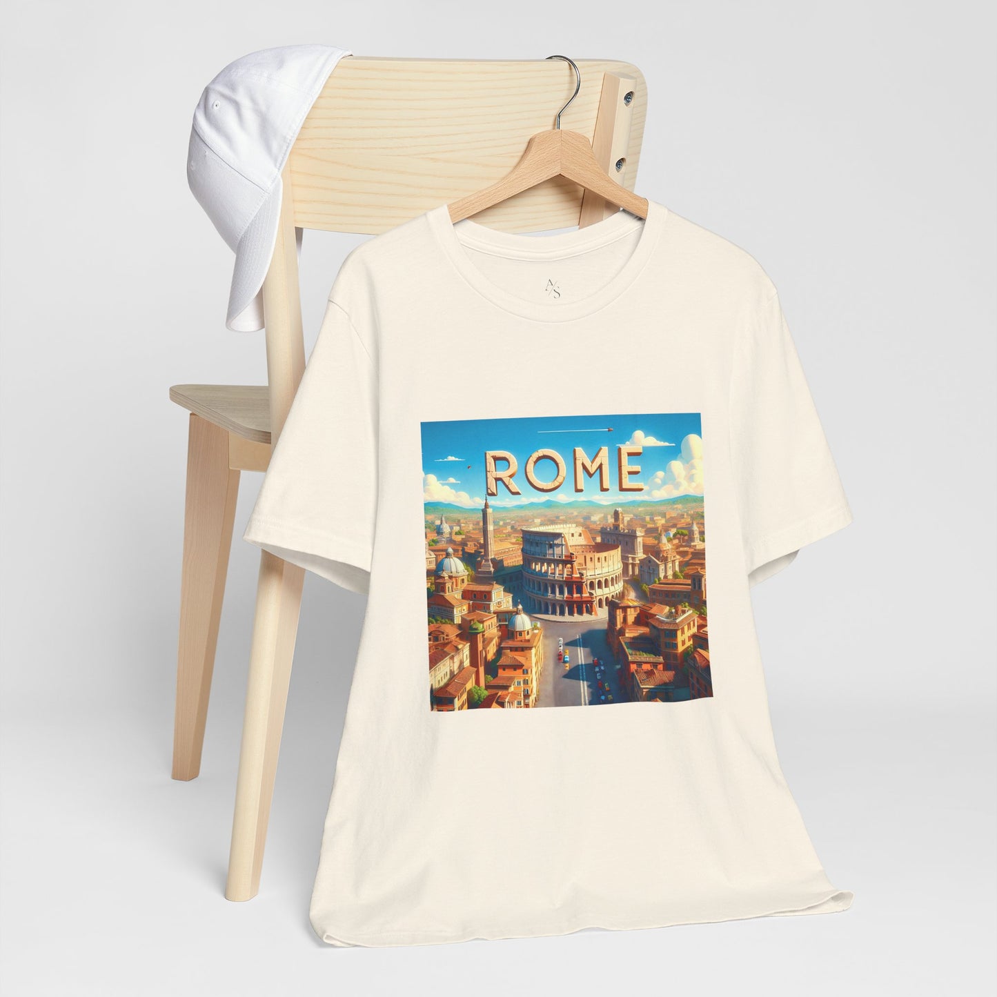 Rome Disney Pixar Style Jersey Short Sleeve Tee