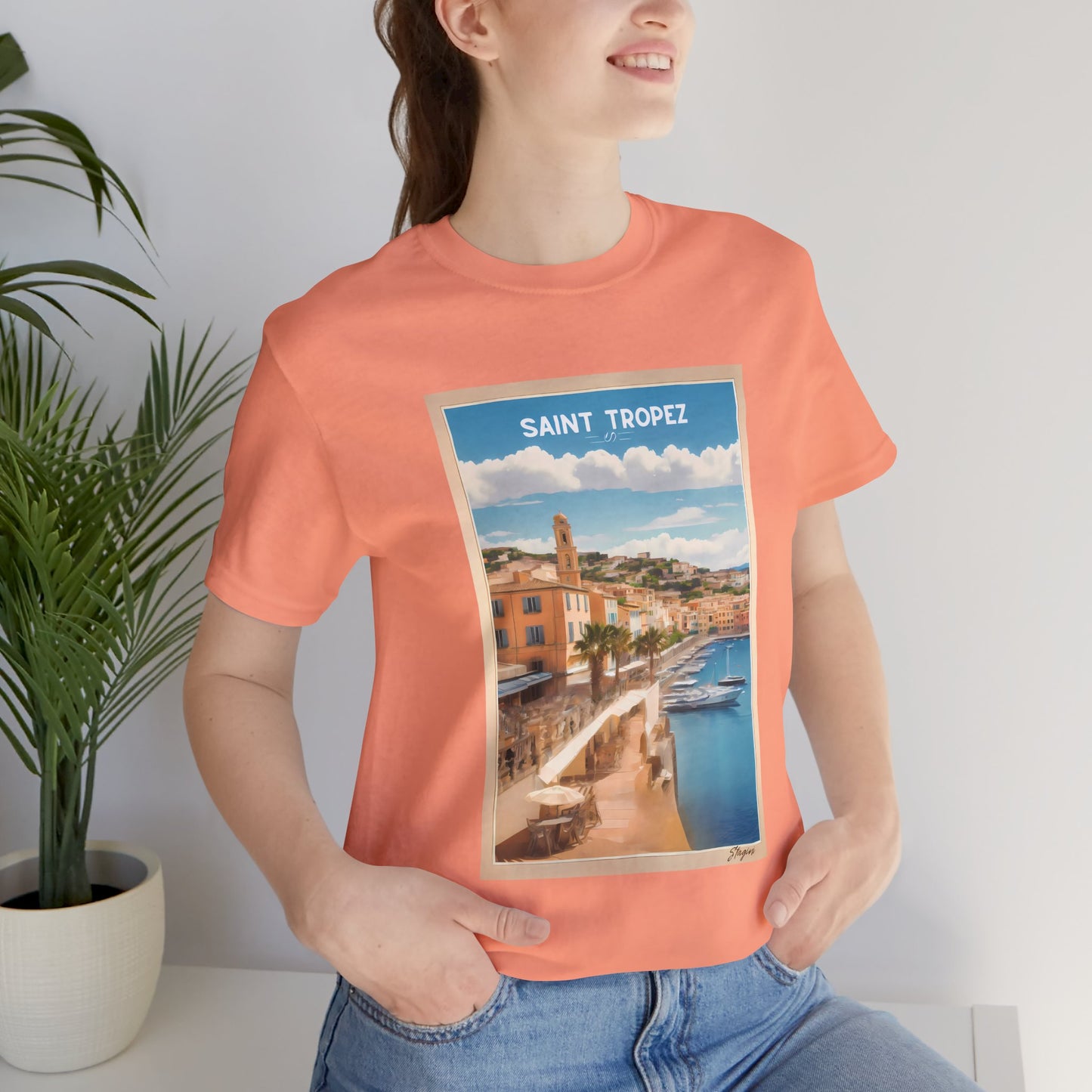 Saint Tropez Marina Jersey Short Sleeve Tee