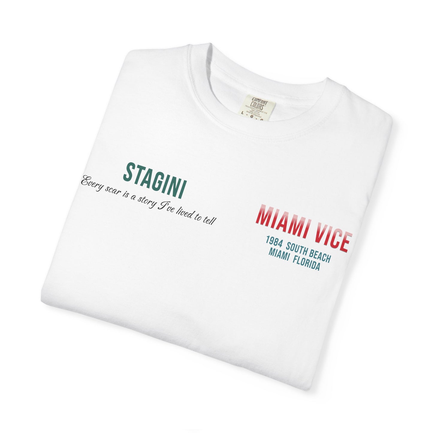 Miami Vice 1980s Retro Graphic T-Shirt