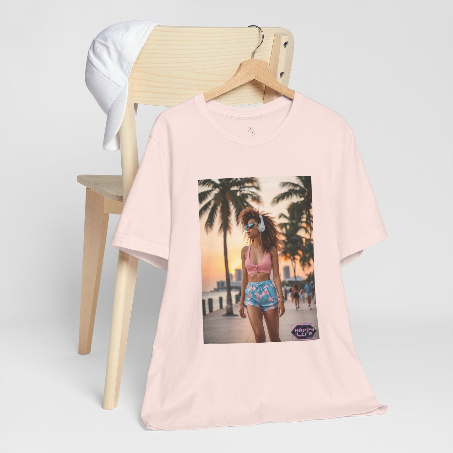 Chill Sunset Vibes Jersey Short Sleeve Tee