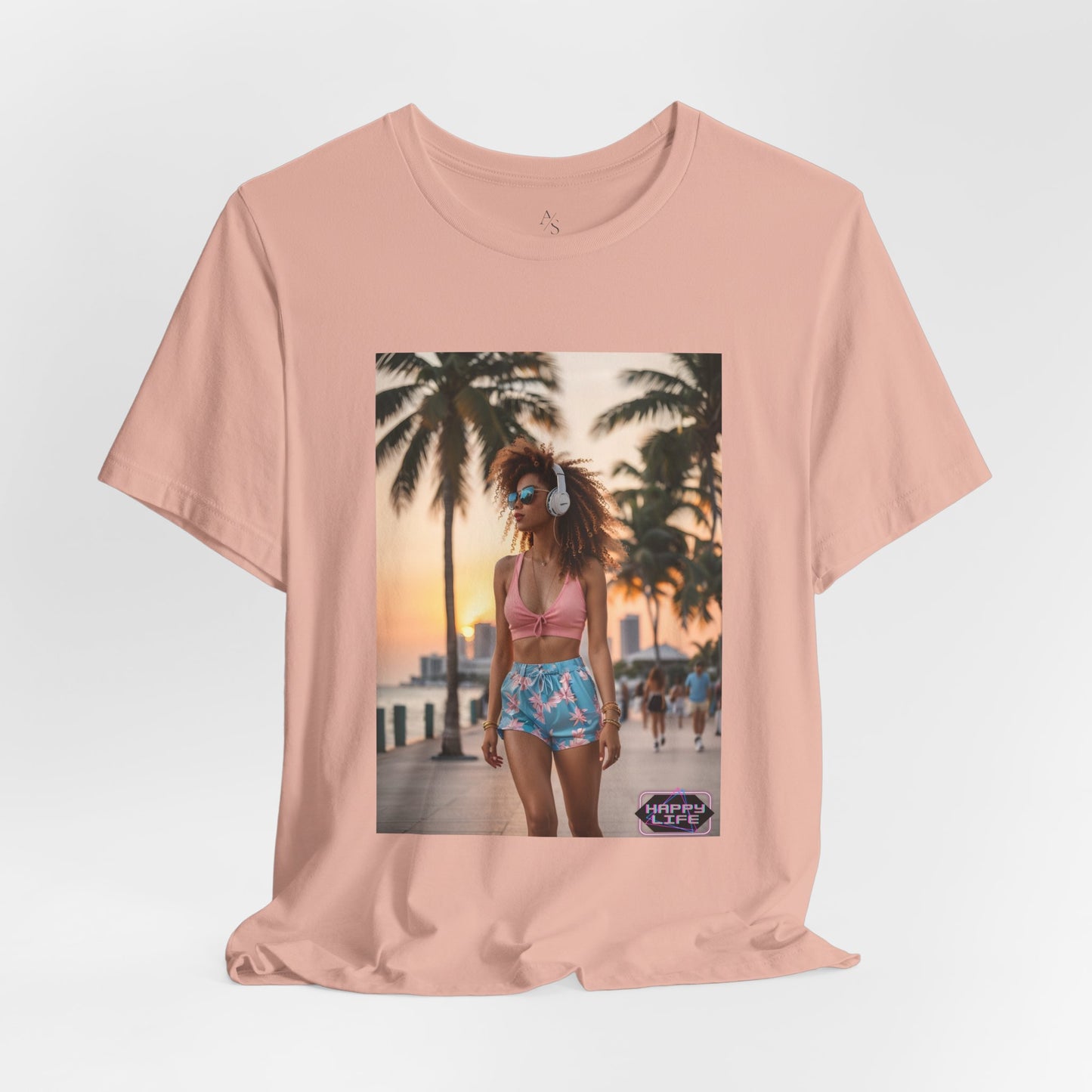 Chill Sunset Vibes Jersey Short Sleeve Tee