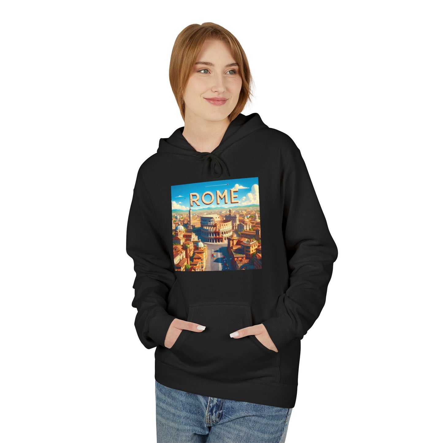 Rome Disney Pixar Style Midweight Softstyle Fleece Hoodie