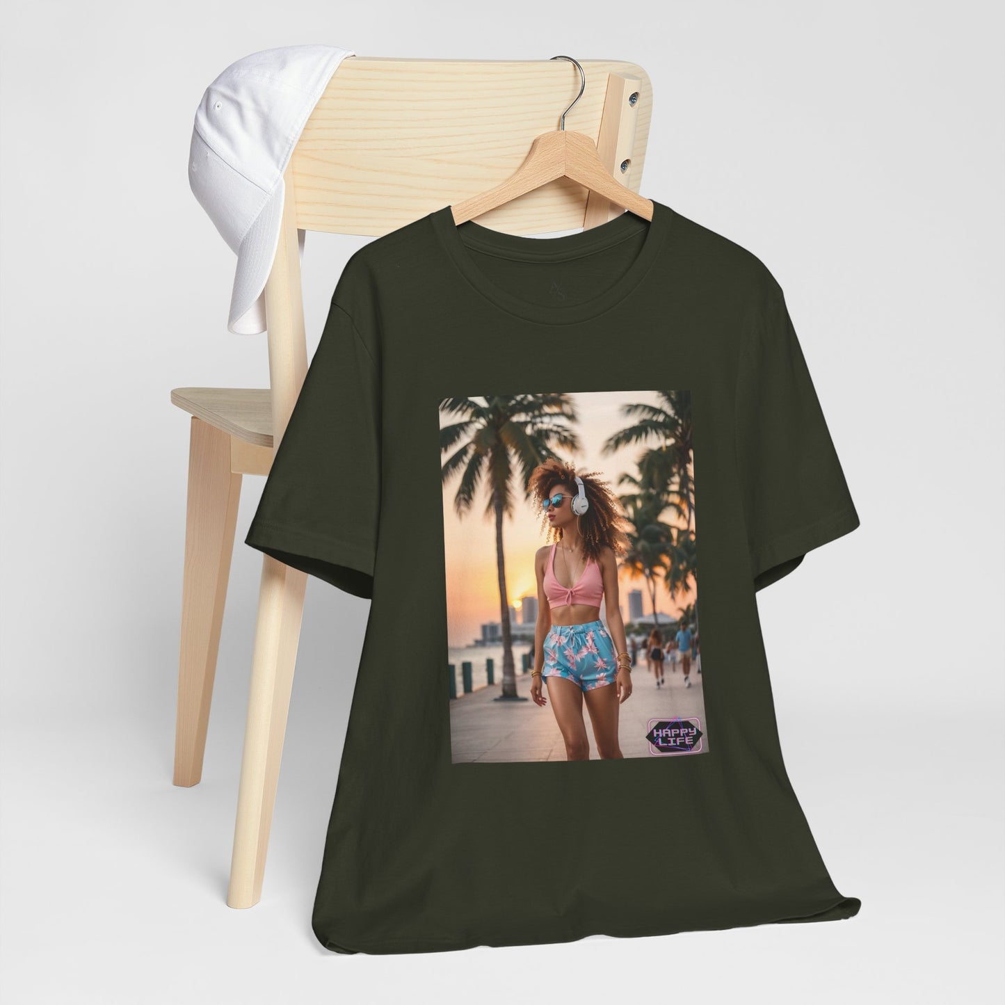 Chill Sunset Vibes Jersey Short Sleeve Tee