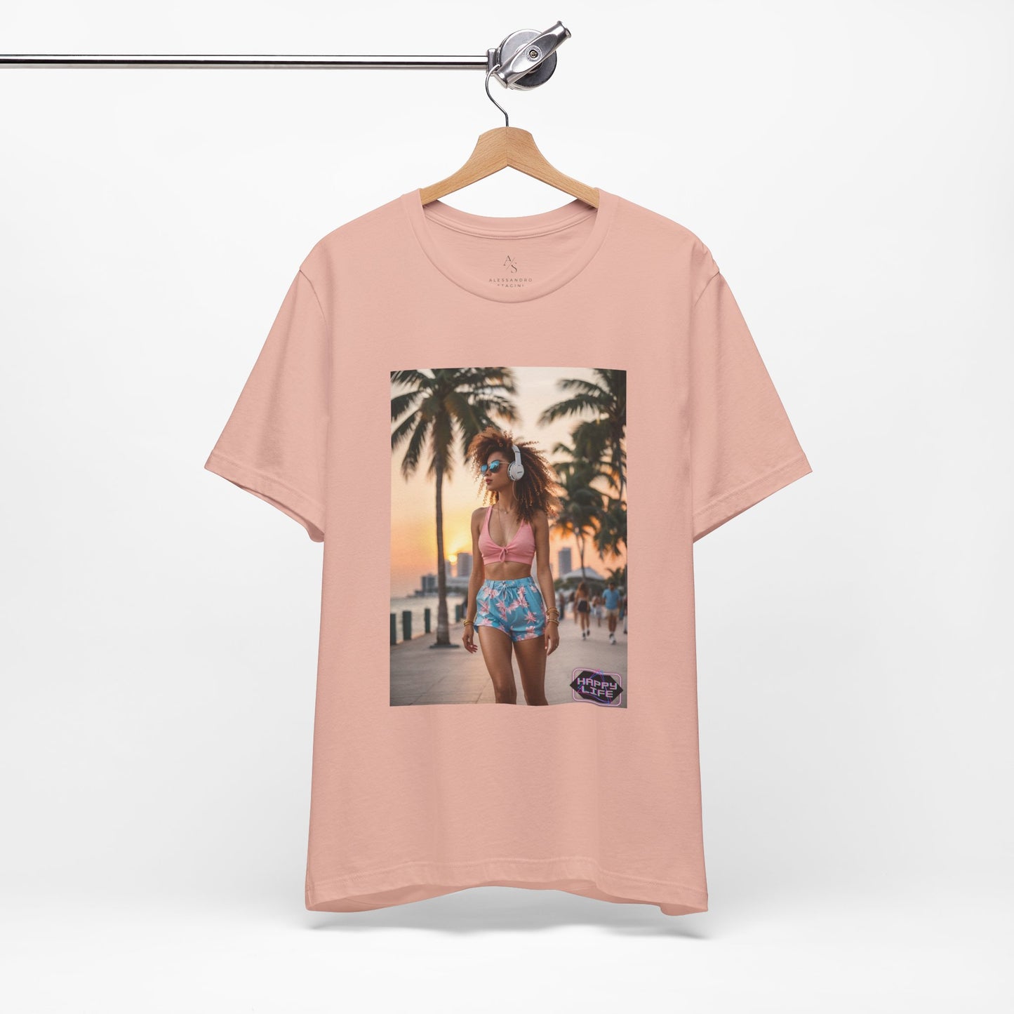 Chill Sunset Vibes Jersey Short Sleeve Tee