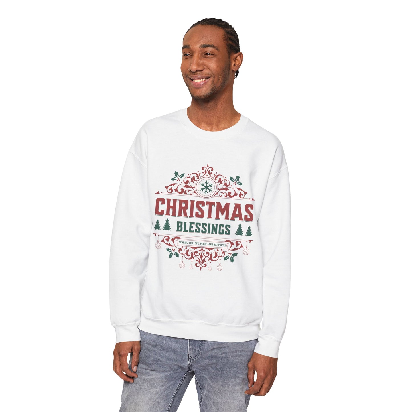 Christmas Blessings Softstyle Sweatshirt