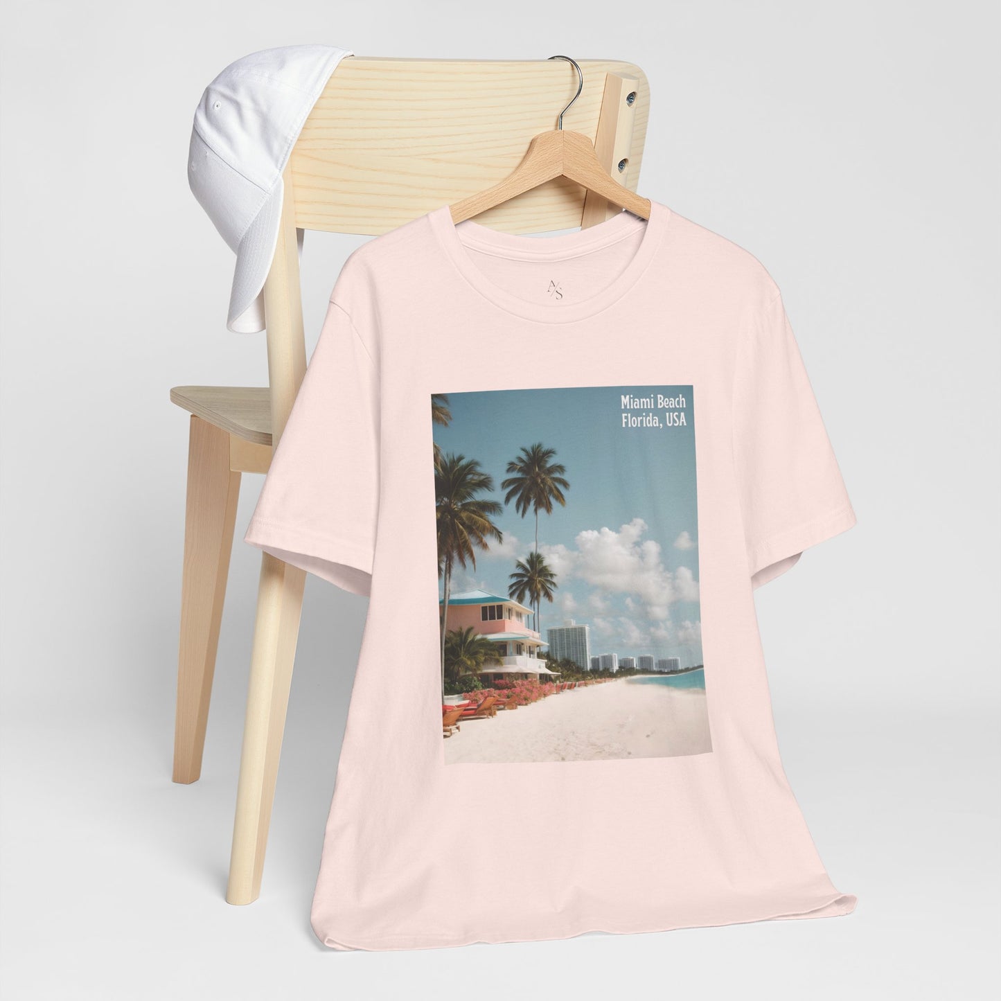 Miami Beach Jersey Short Sleeve Tee