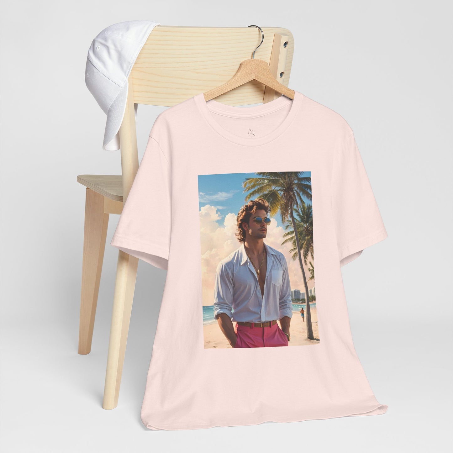 Walking On The Beach Jersey Short Sleeve Tee