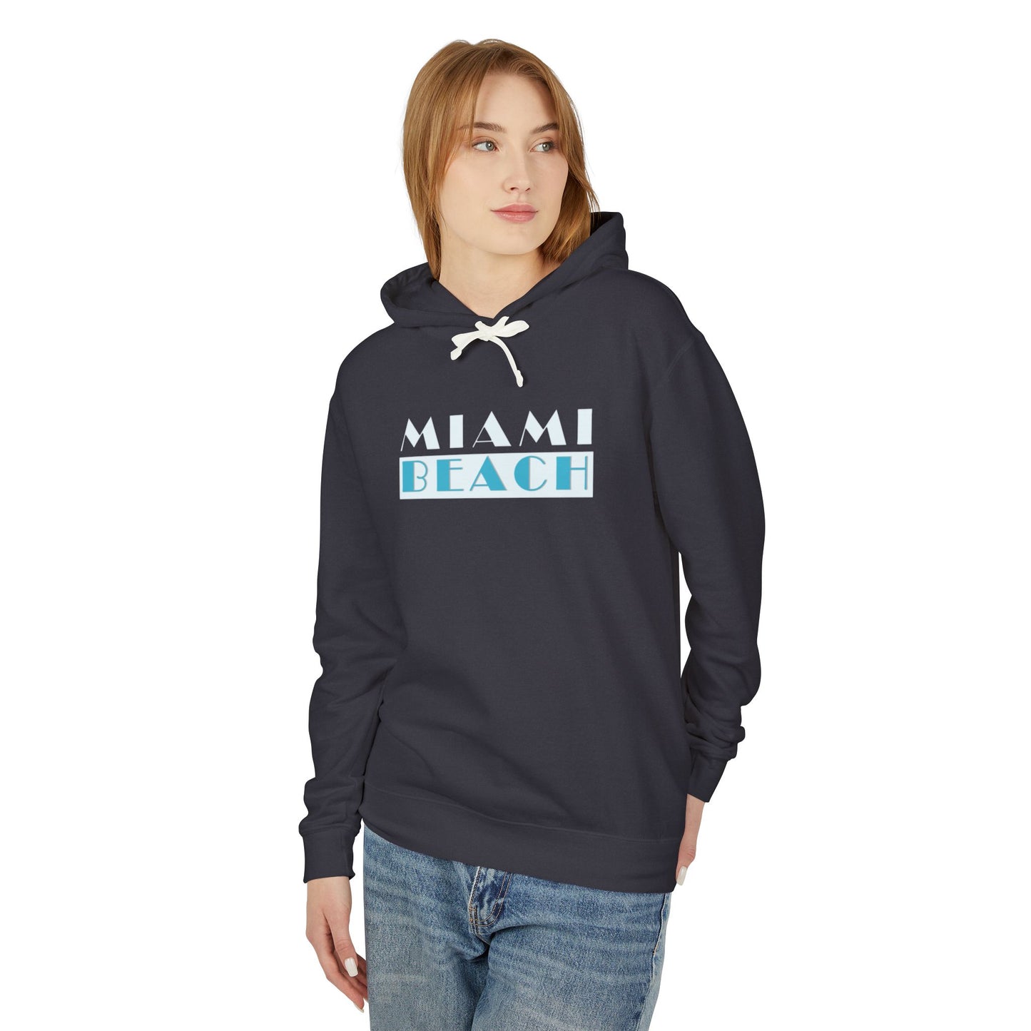 Miami Beach Retro Graphic Hoodie