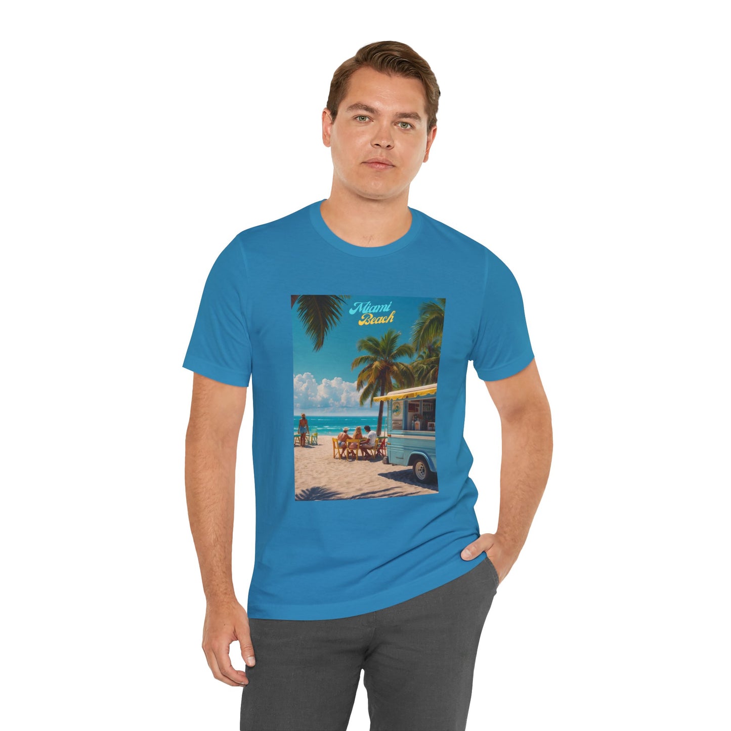 Miami Beach Retrosense Jersey Short Sleeve Tee