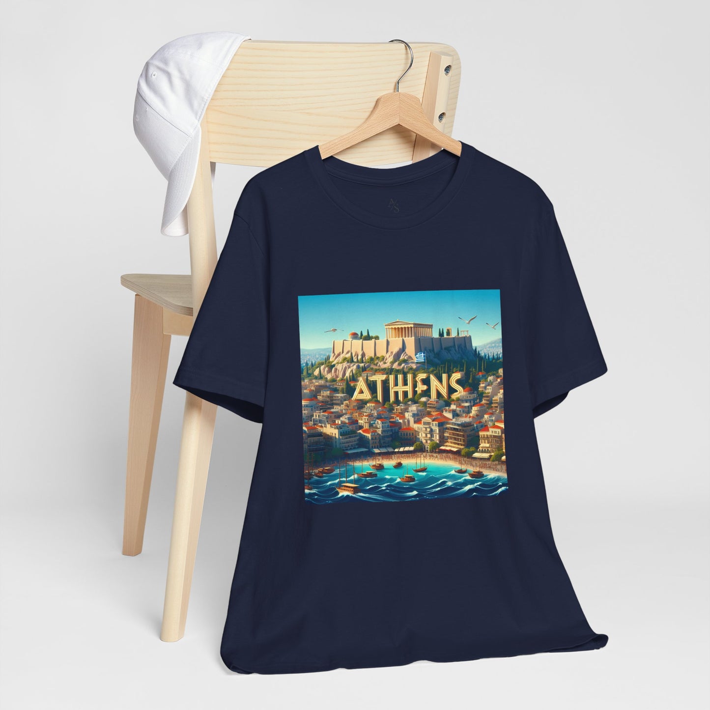 Athens Disney Pixar Style Jersey Short Sleeve Tee