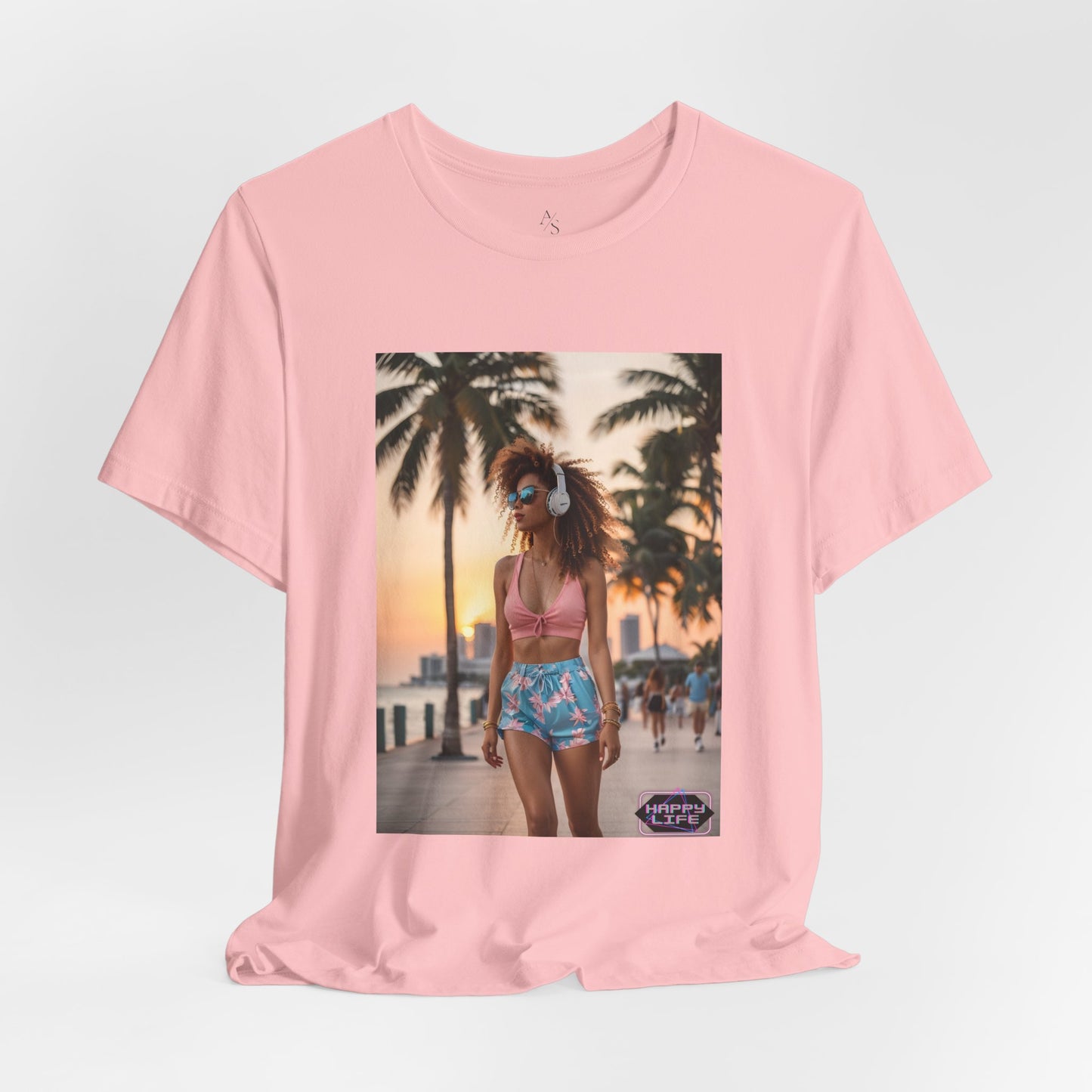 Chill Sunset Vibes Jersey Short Sleeve Tee