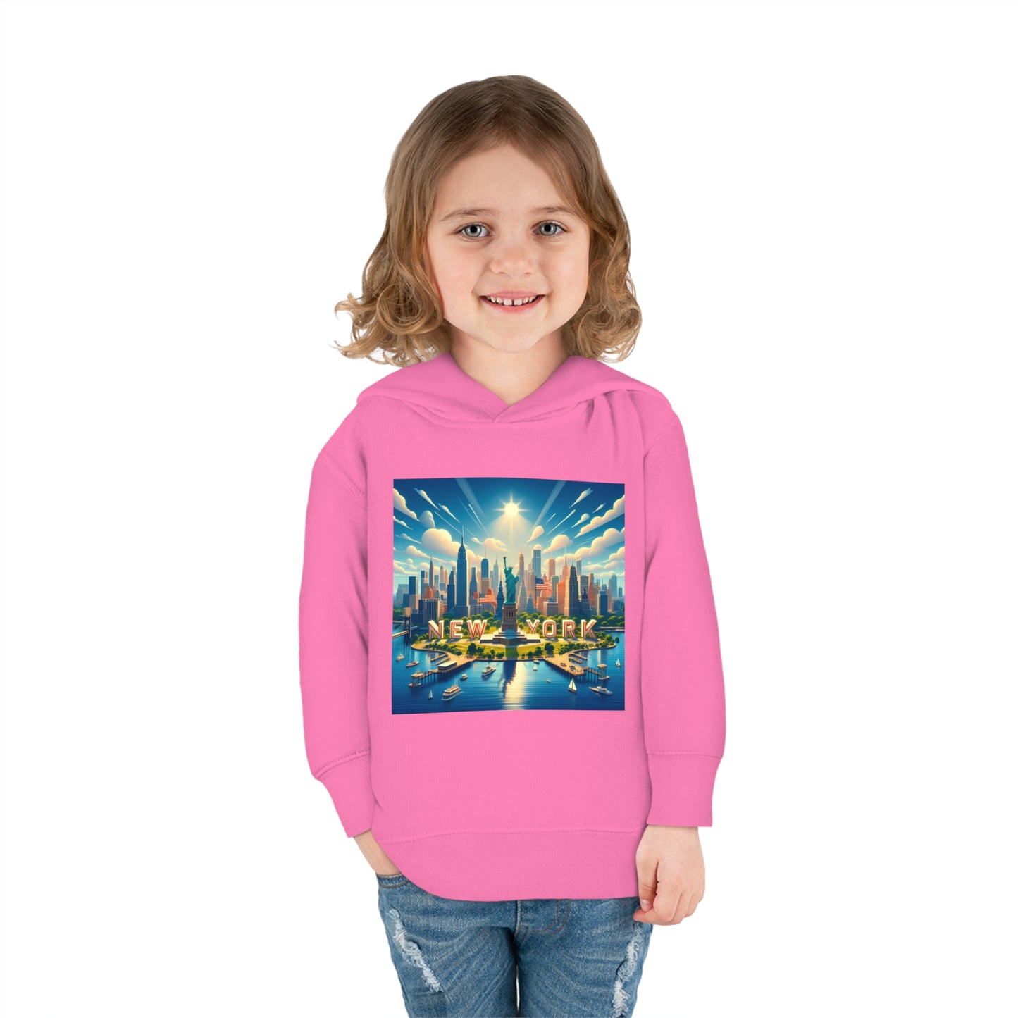 NY Disney Pixar Style Toddler Pullover Fleece Hoodie