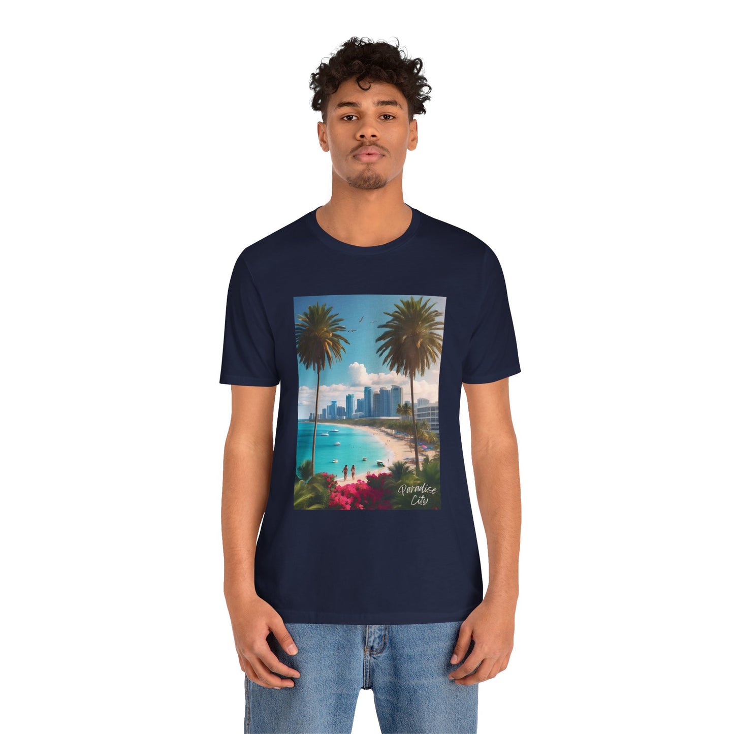 Paradise City Jersey Short Sleeve Tee